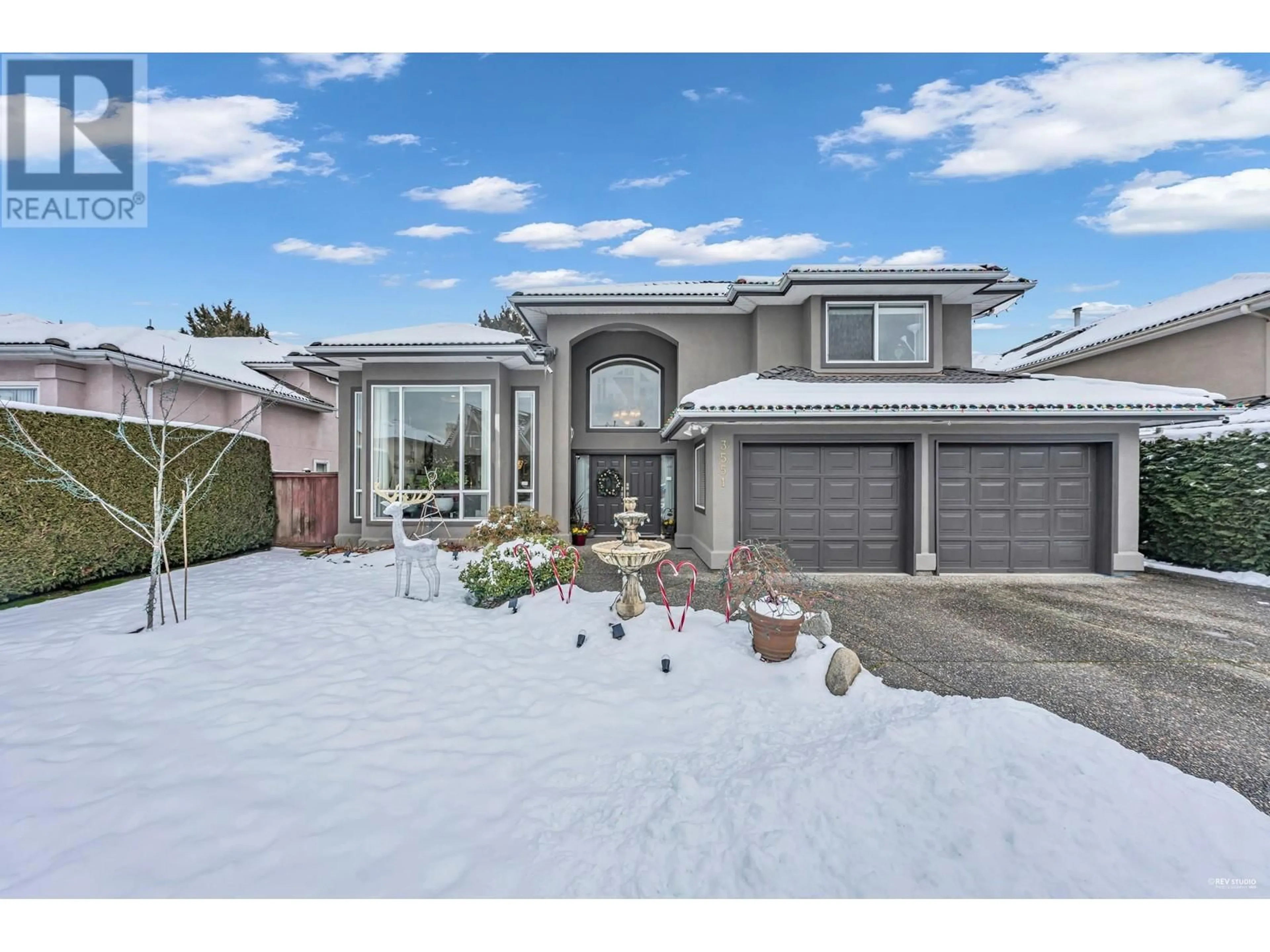 Home with brick exterior material, street for 3551 SCRATCHLEY CRESCENT, Richmond British Columbia V6X3T2