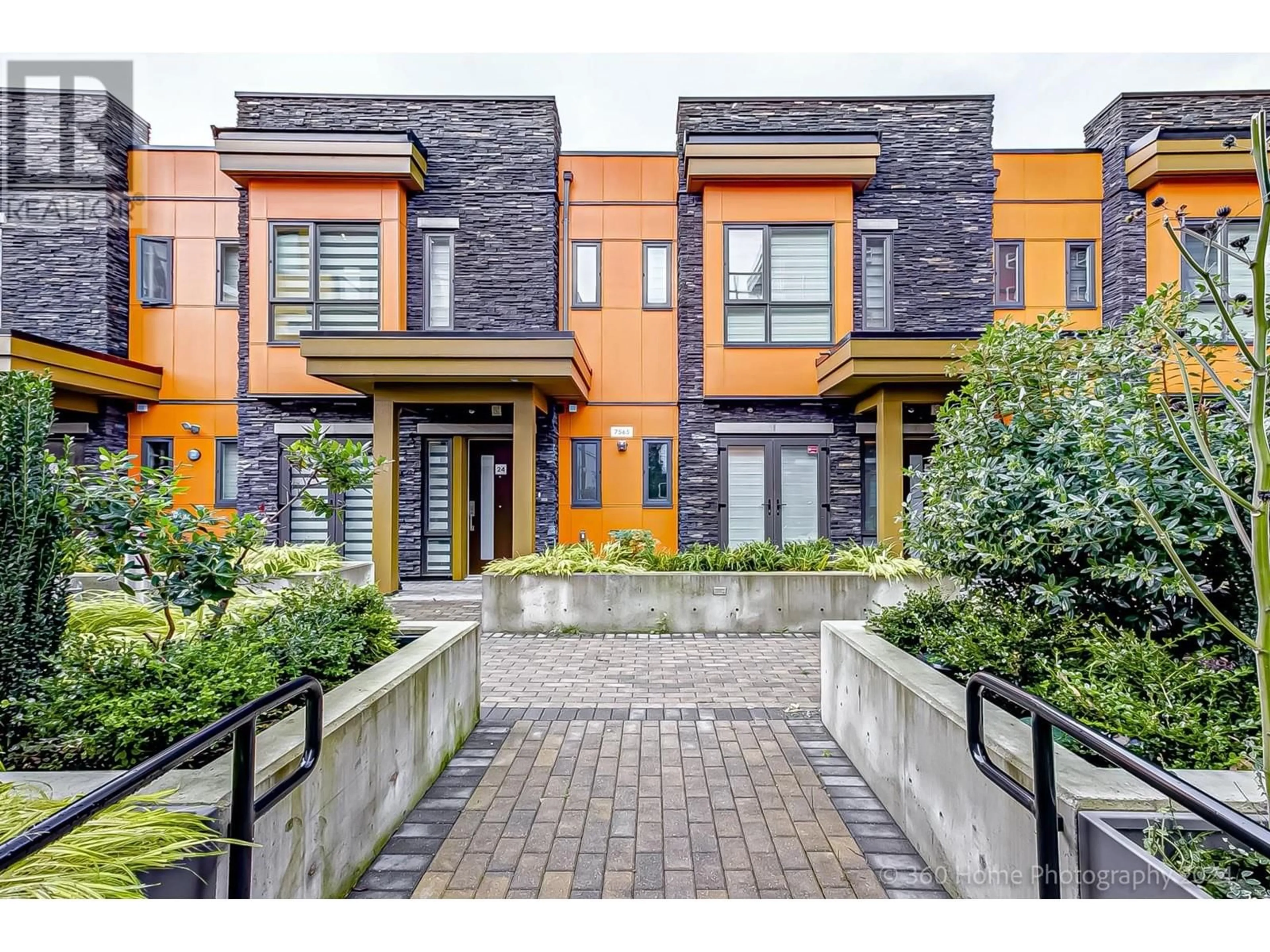 Home with brick exterior material, street for 21 - 7565 OAK STREET, Vancouver British Columbia V6P4A4