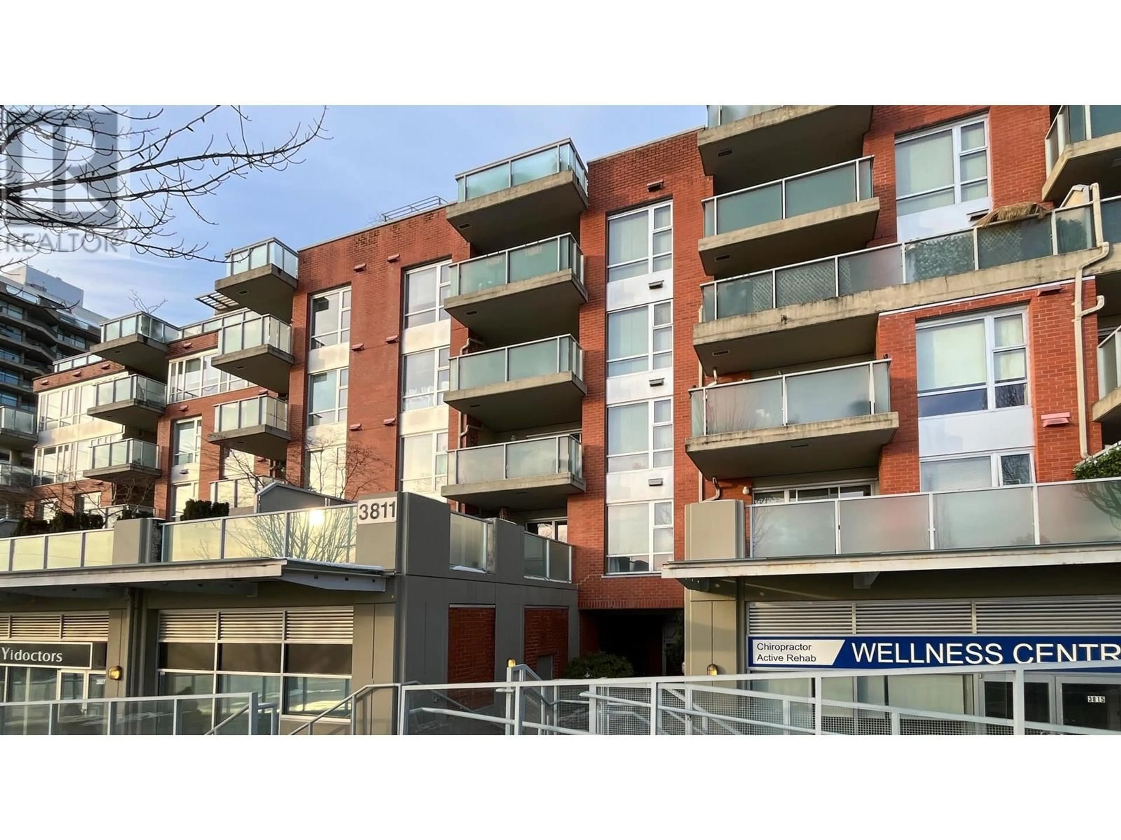 Balcony in the apartment, building for 414 3811 HASTINGS STREET, Burnaby British Columbia V5C2H7