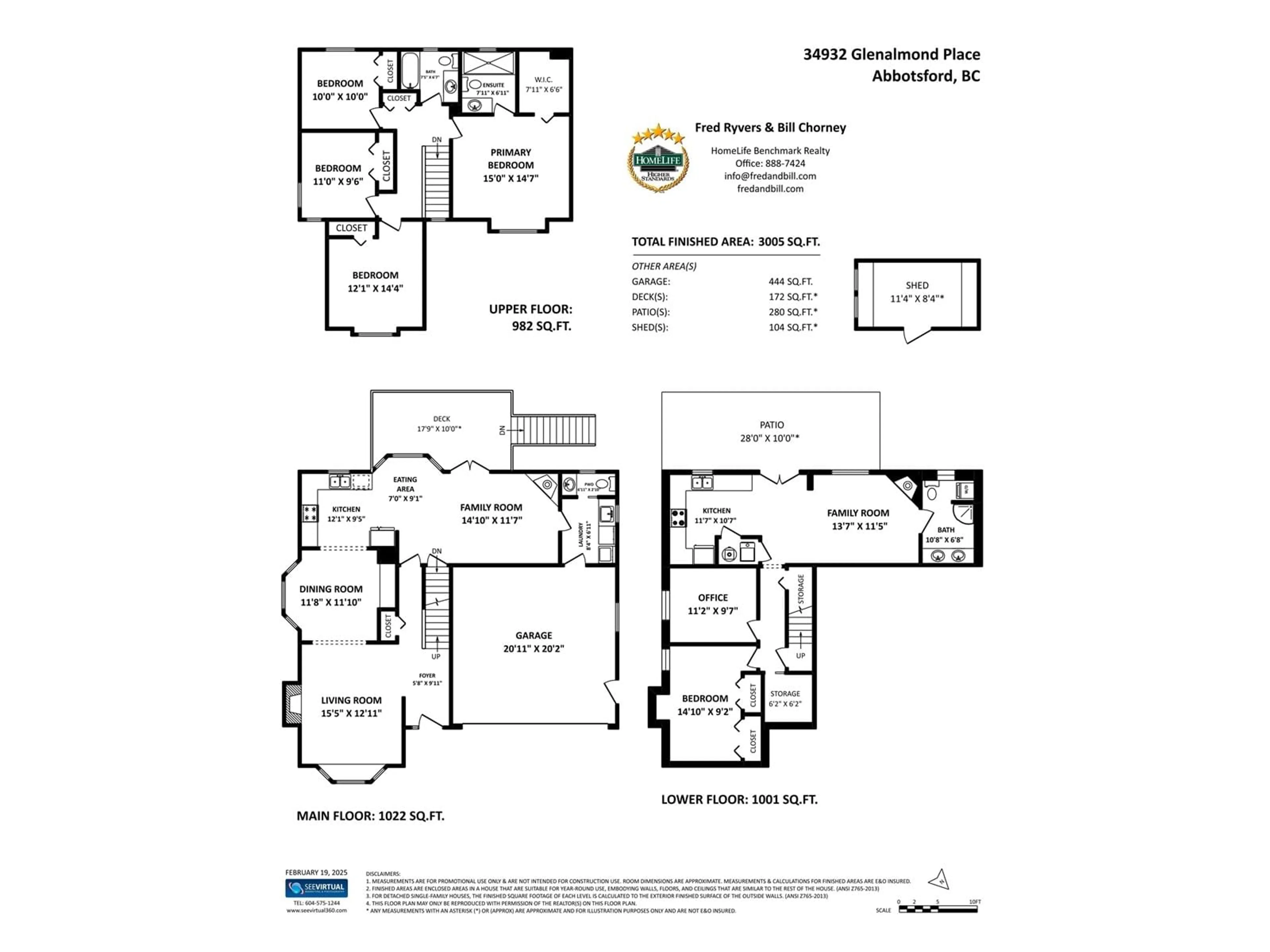 Floor plan for 34932 GLENALMOND PLACE, Abbotsford British Columbia V2S7G6