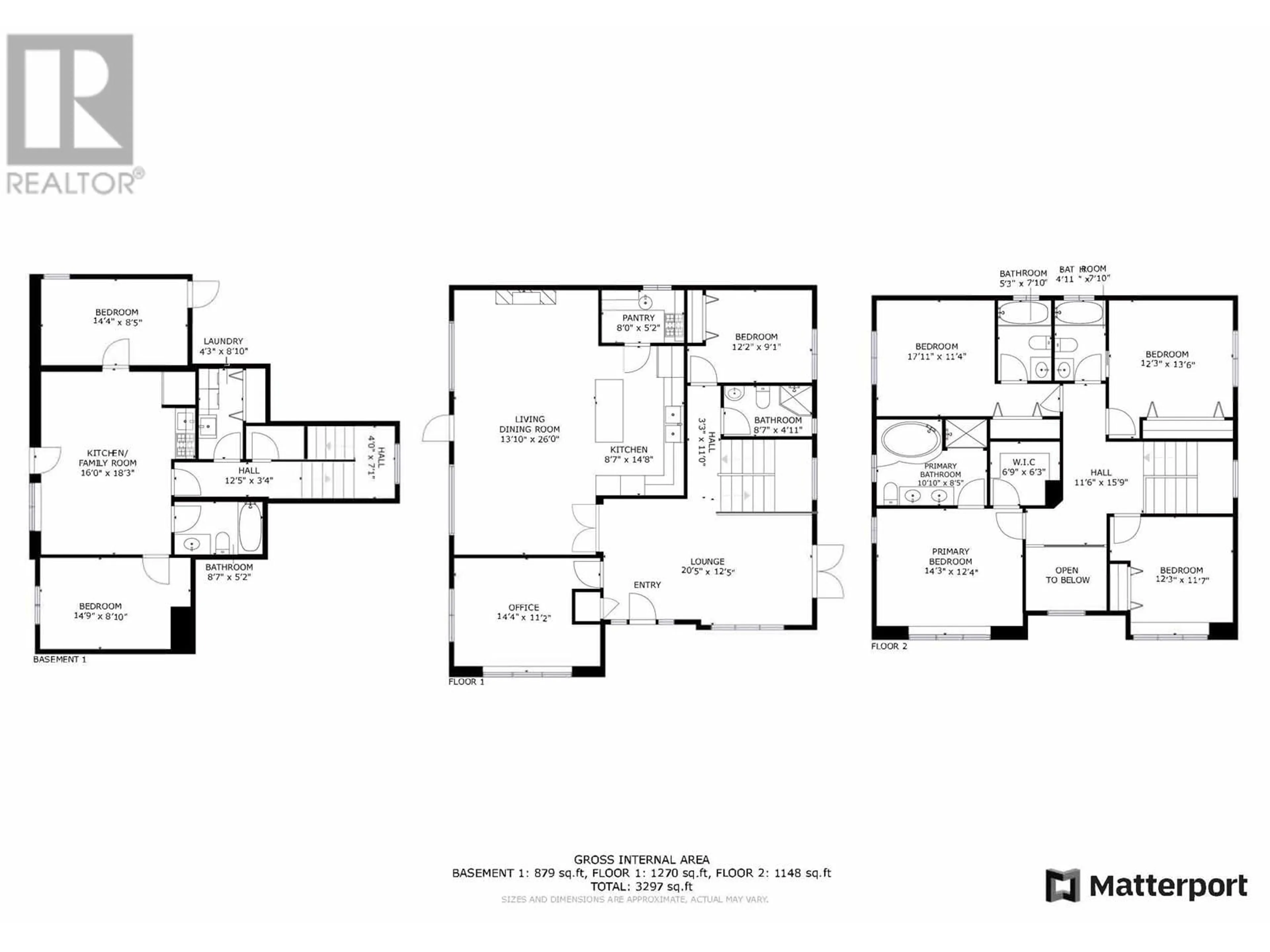 Floor plan for 1505 W 62ND AVENUE, Vancouver British Columbia V6P2E8