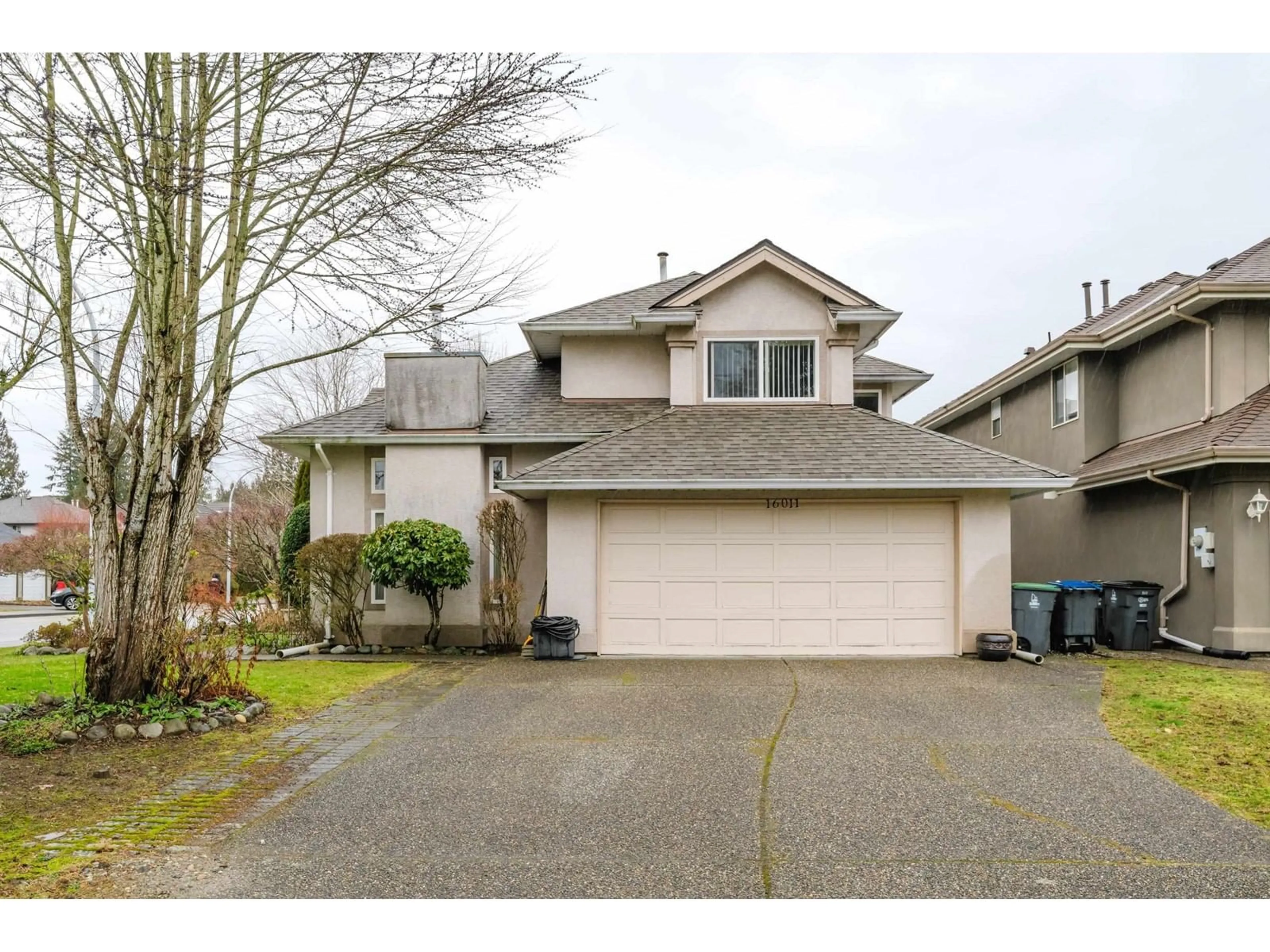 Home with vinyl exterior material, street for 16011 110 AVENUE, Surrey British Columbia V4N1R1