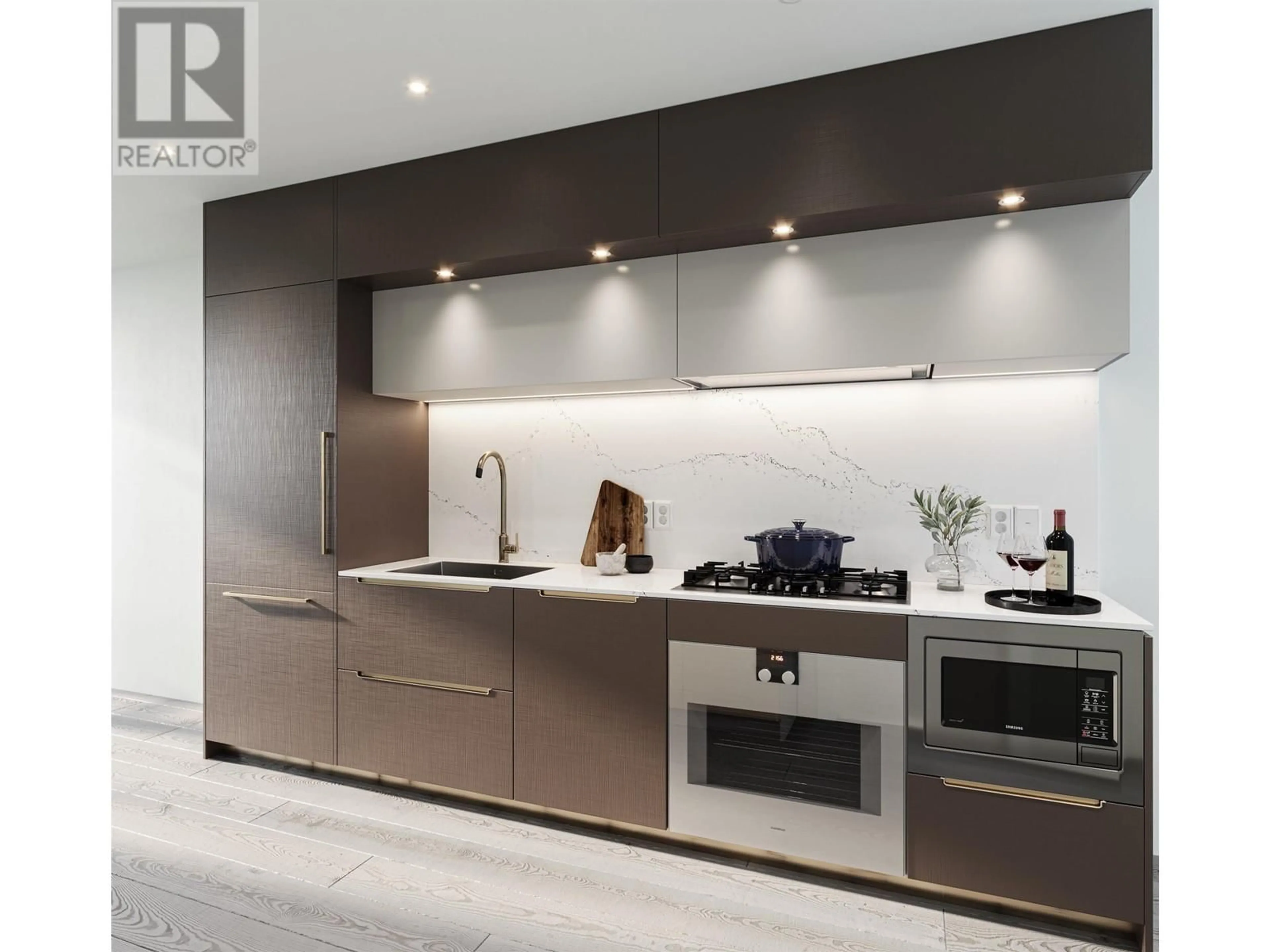 Contemporary kitchen, unknown for 702 2323 FIR STREET, Vancouver British Columbia V6J5J9