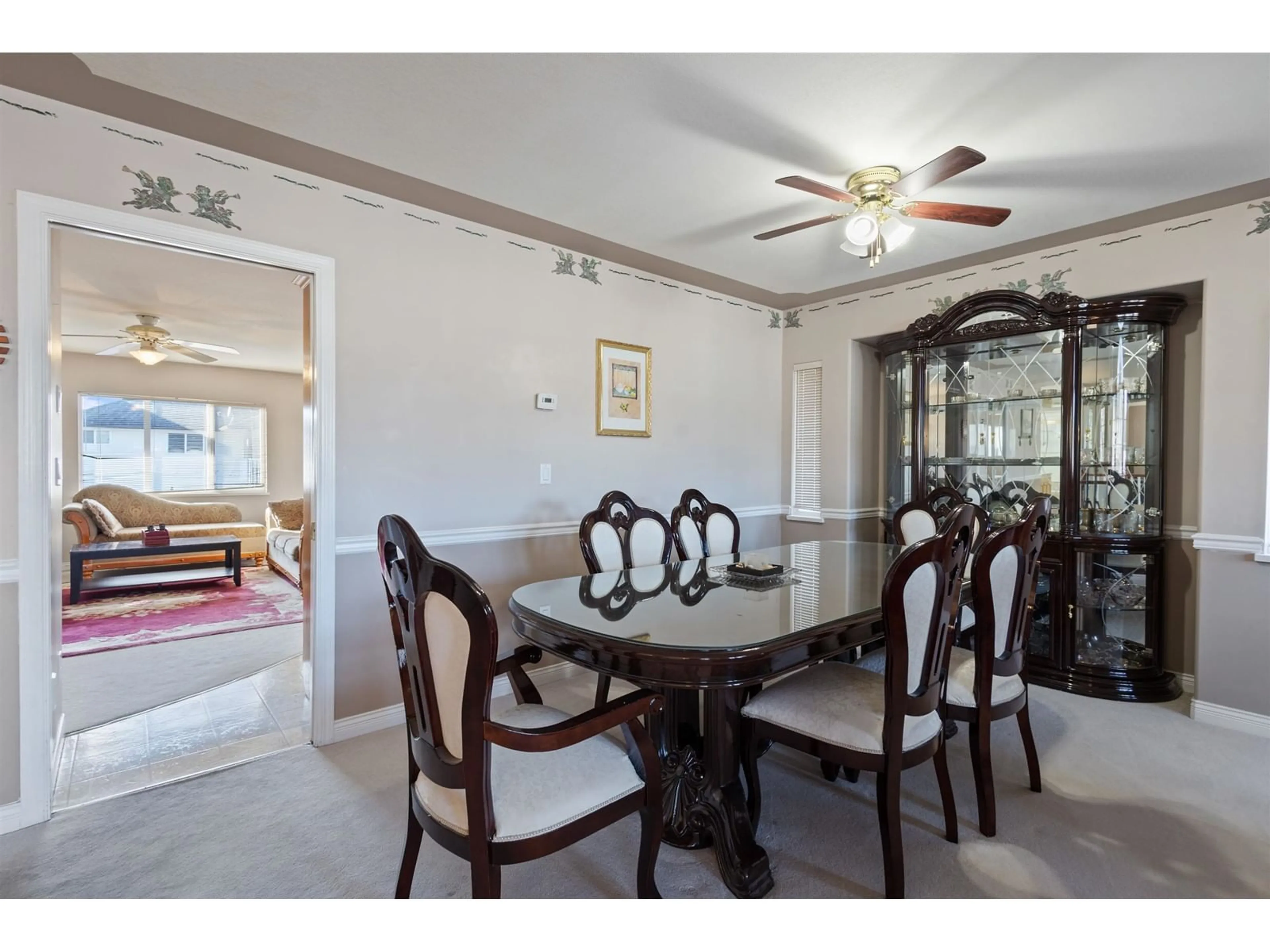 Dining room, ceramic/tile floor for 3635 HOMESTEAD CRESCENT, Abbotsford British Columbia V2T6S6