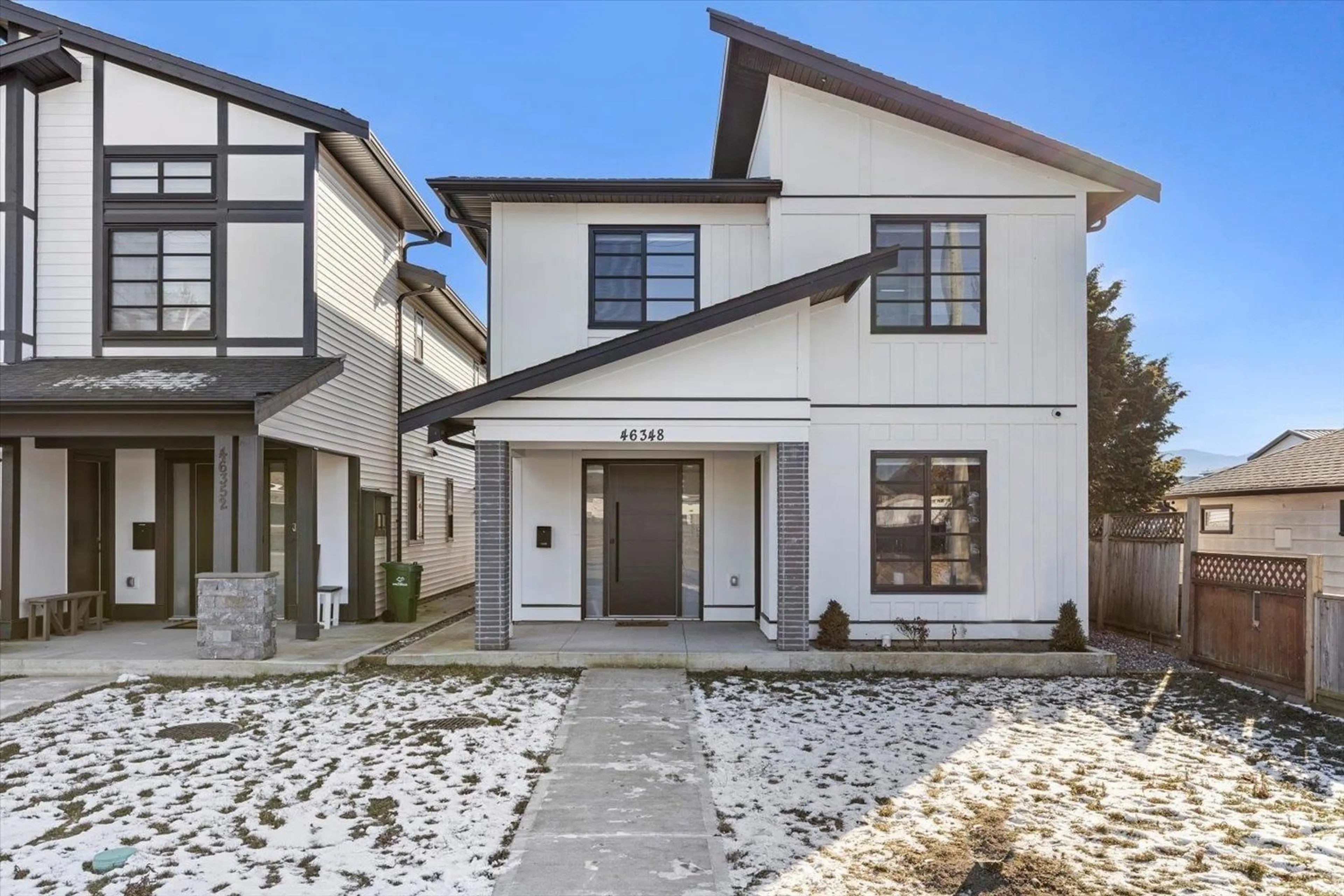 Home with brick exterior material, street for 46348 MAPLE AVENUE, Chilliwack British Columbia V2P2J6