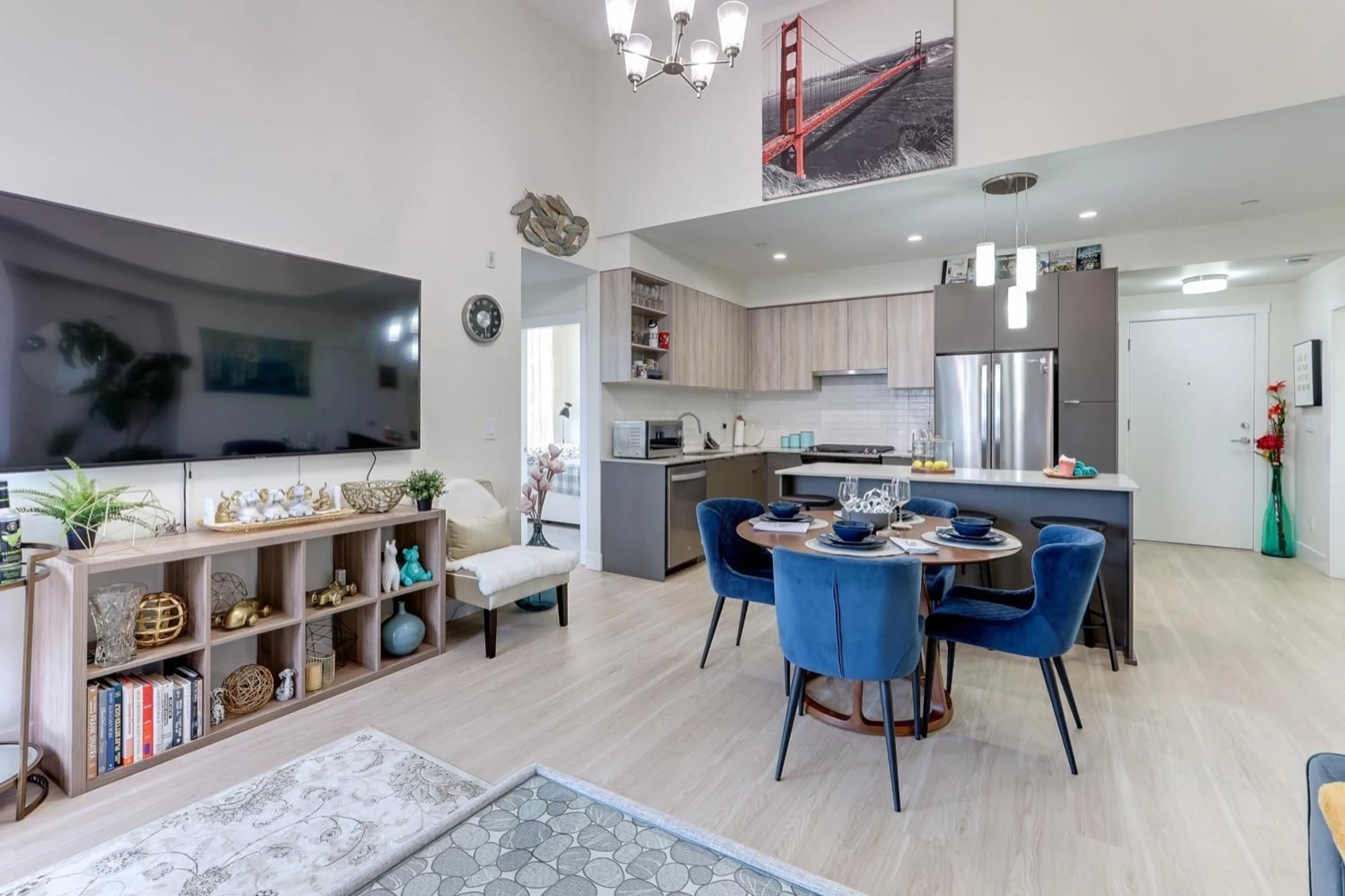 Open concept kitchen, unknown for 606 - 6960 NICHOLSON, Delta British Columbia V4E0A9