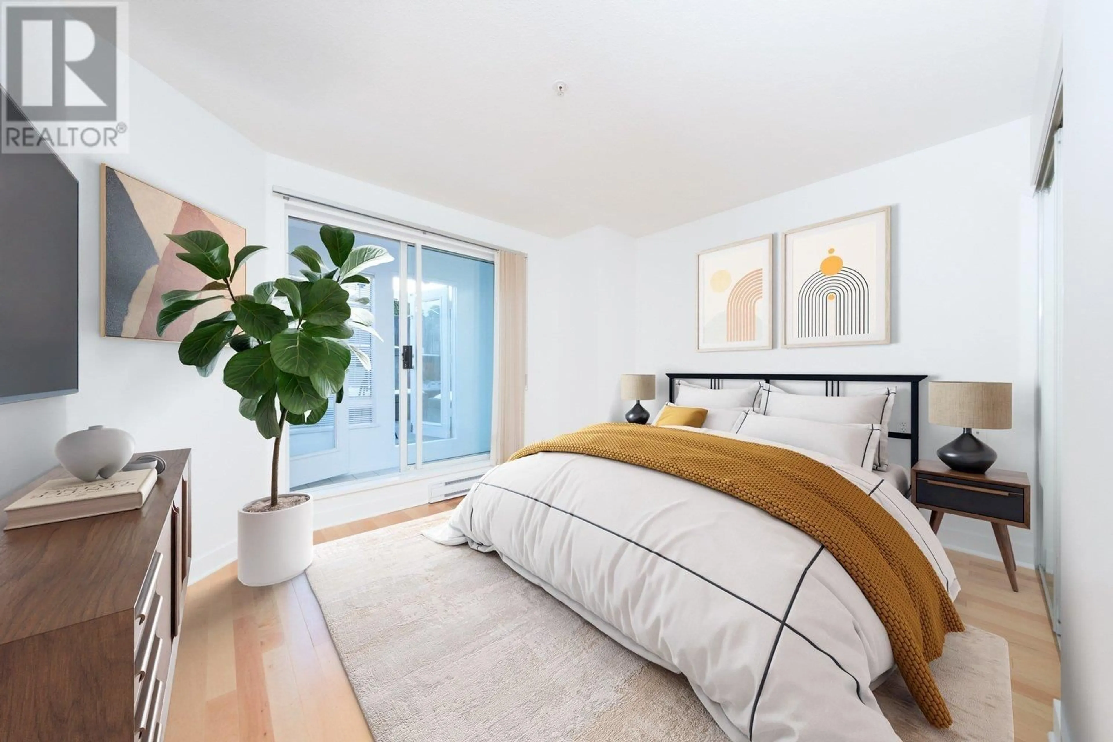 Bedroom with bed, unknown for 103 - 1353 70TH AVENUE, Vancouver British Columbia V6P2Y9