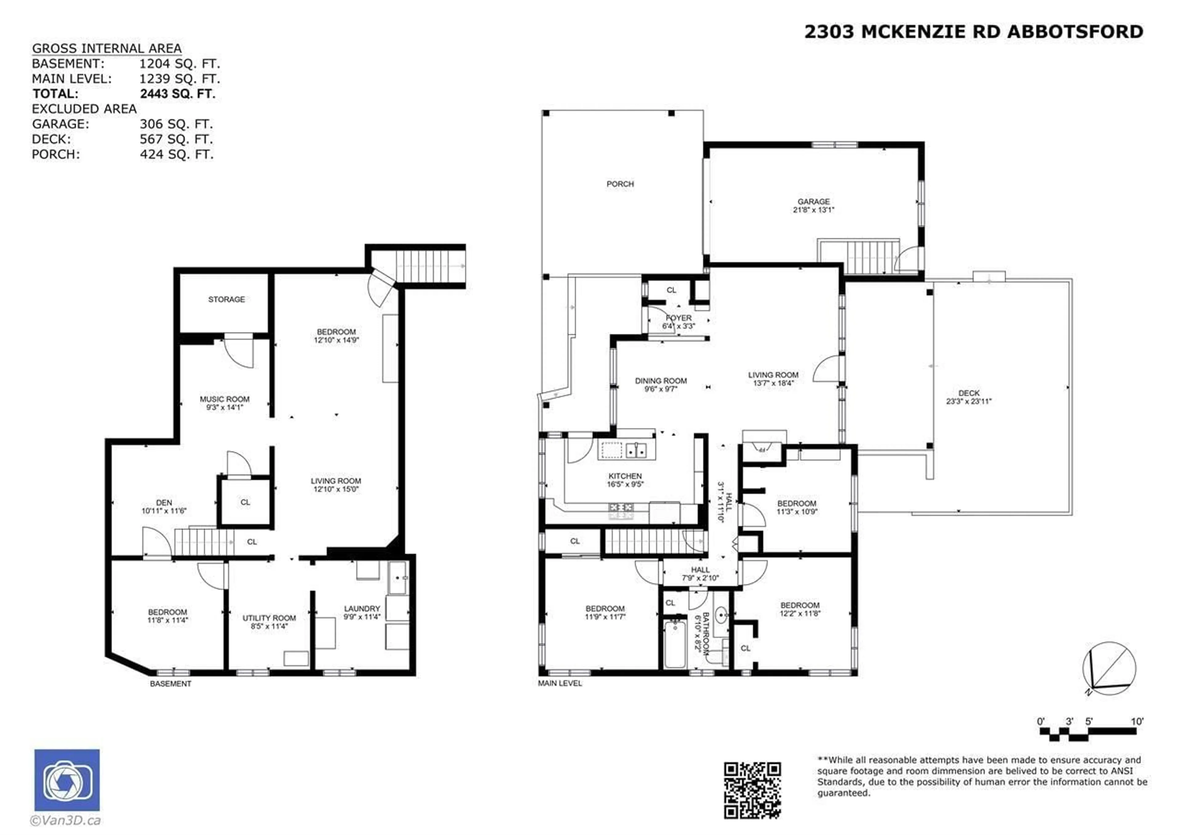 Dining room, unknown for 2303 MCKENZIE, Abbotsford British Columbia V2S4A1