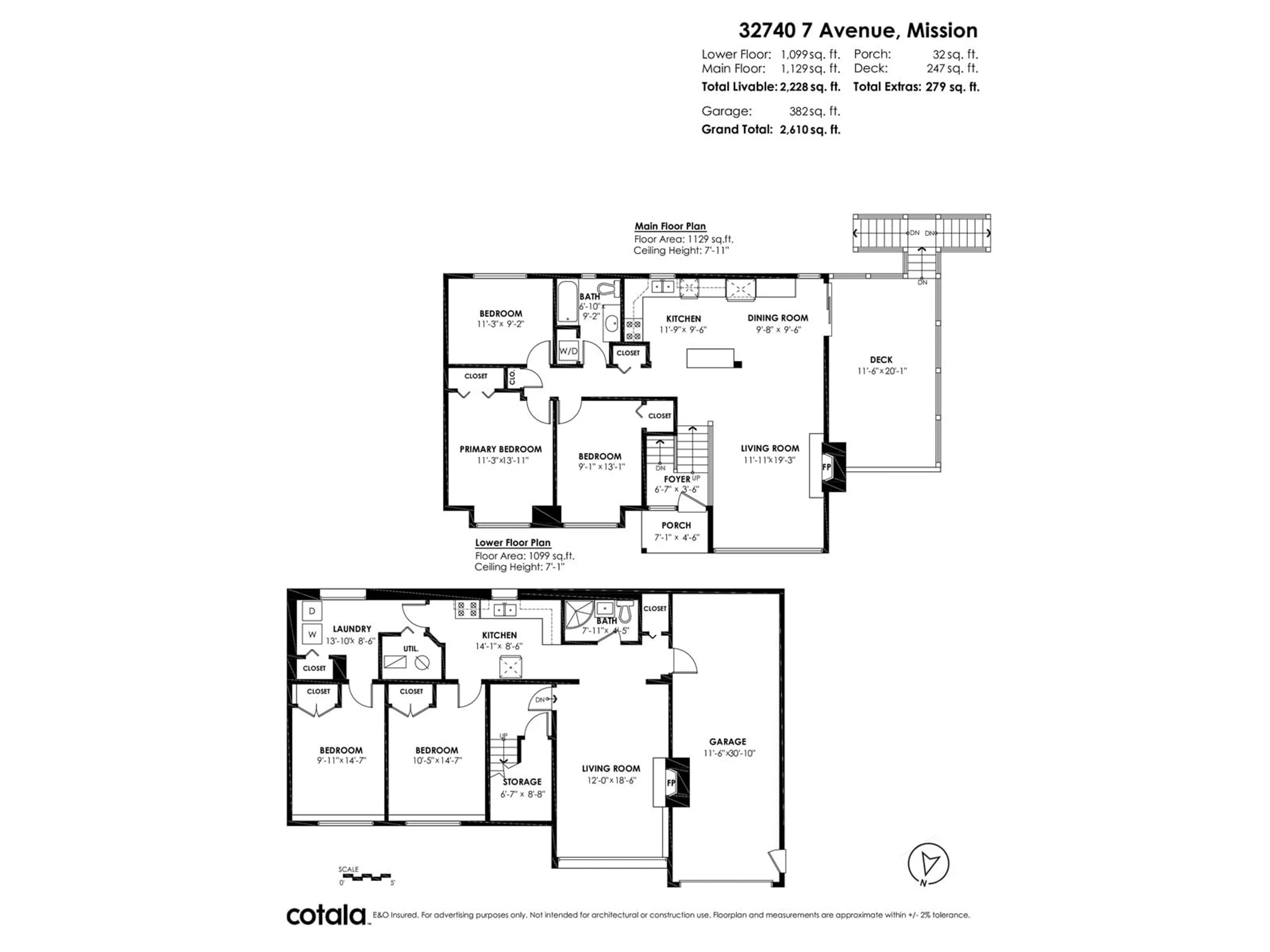 Floor plan for 32740 7TH AVENUE, Mission British Columbia V2V2C1