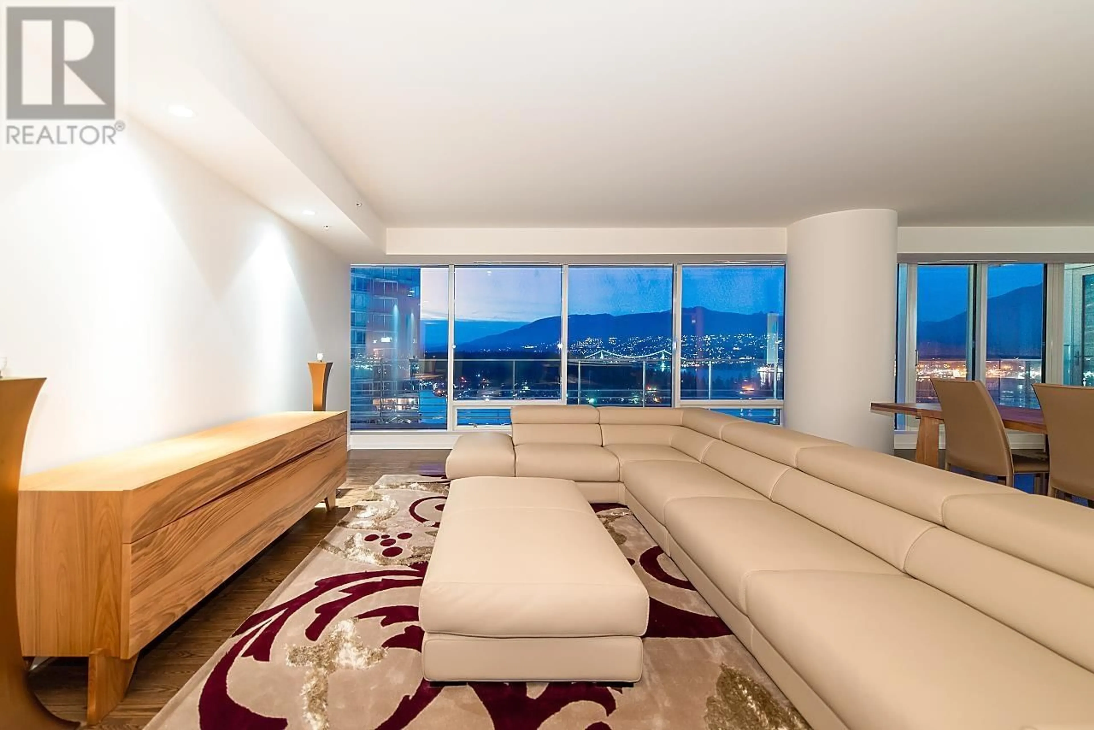 Living room with furniture, unknown for 2808 - 1011 CORDOVA STREET, Vancouver British Columbia V6C0B2
