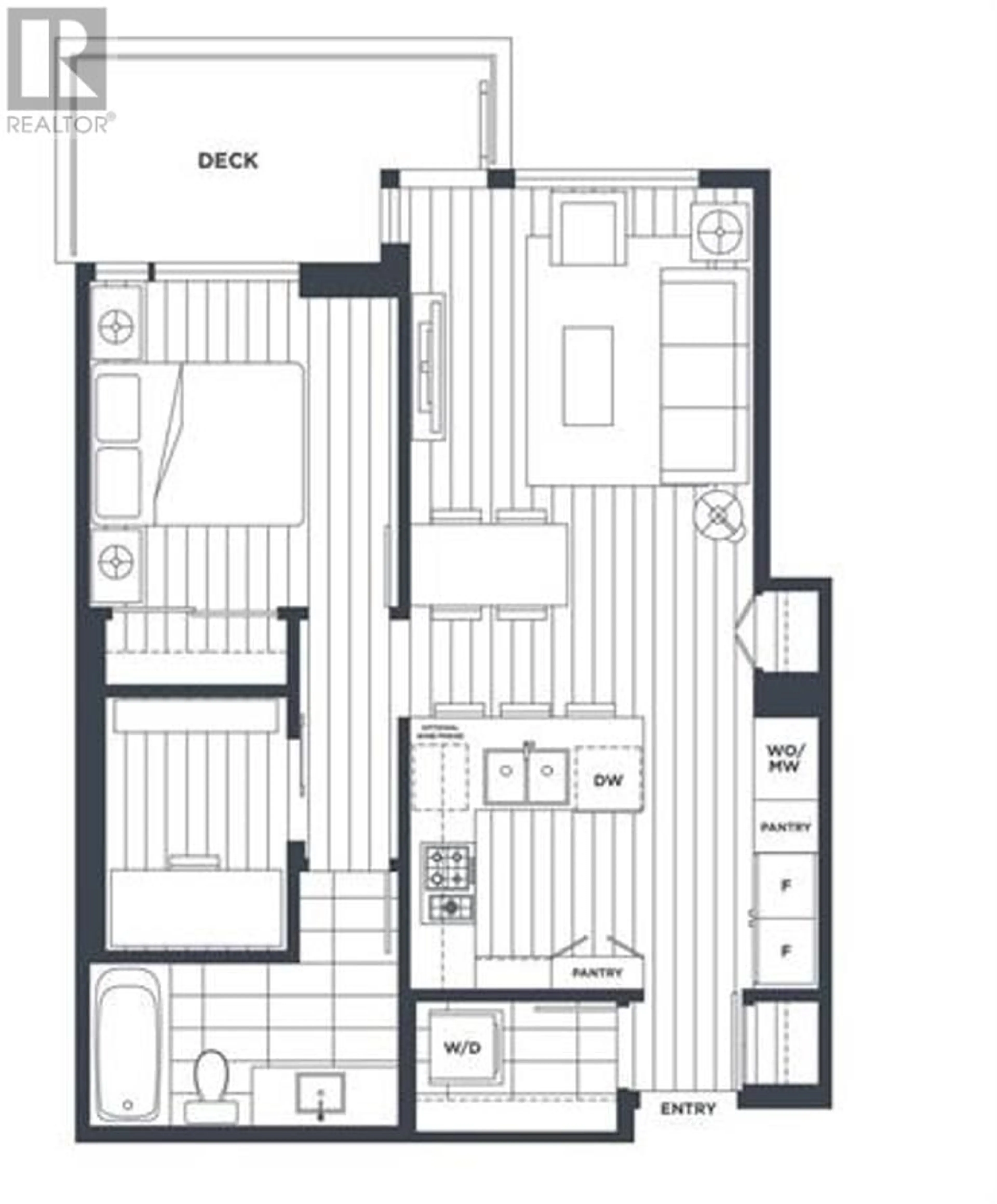 Floor plan for 3506 - 1188 PINETREE WAY, Coquitlam British Columbia V3B0K9