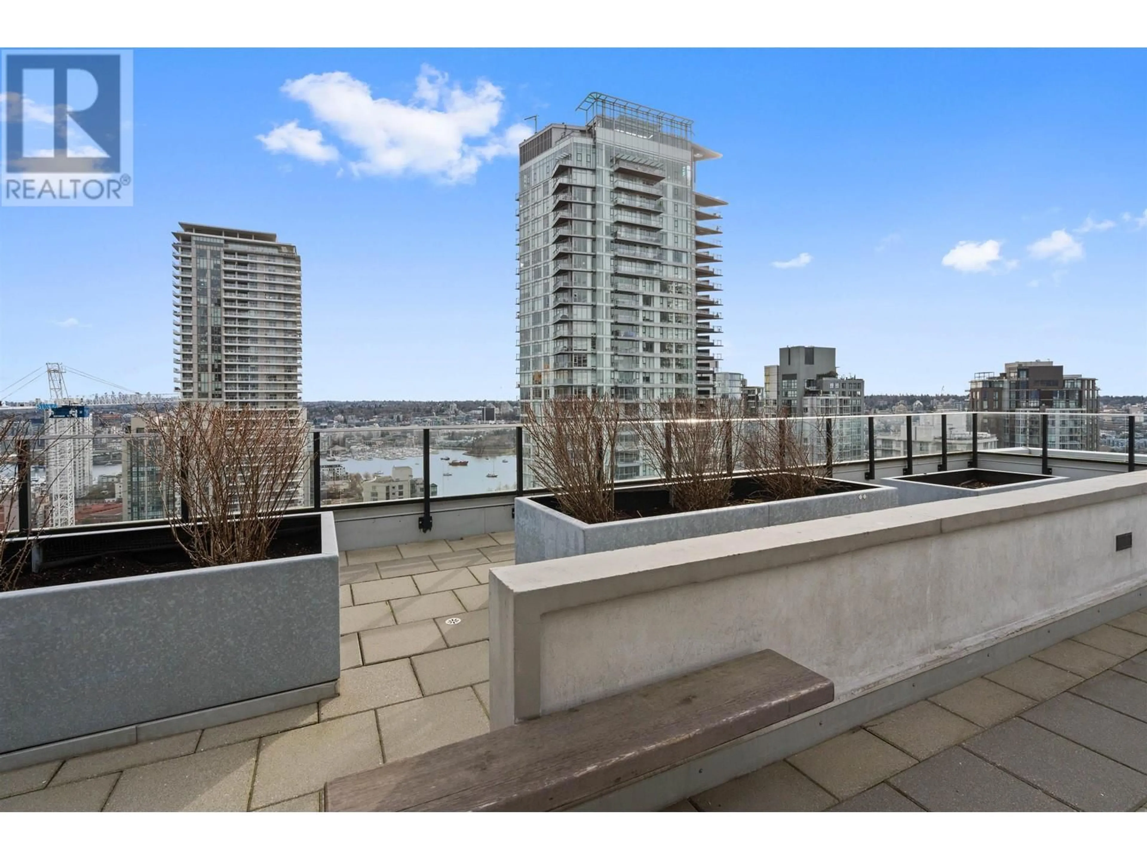 Patio, water/lake/river/ocean view for 702 1325 ROLSTON STREET, Vancouver British Columbia V6B0M2