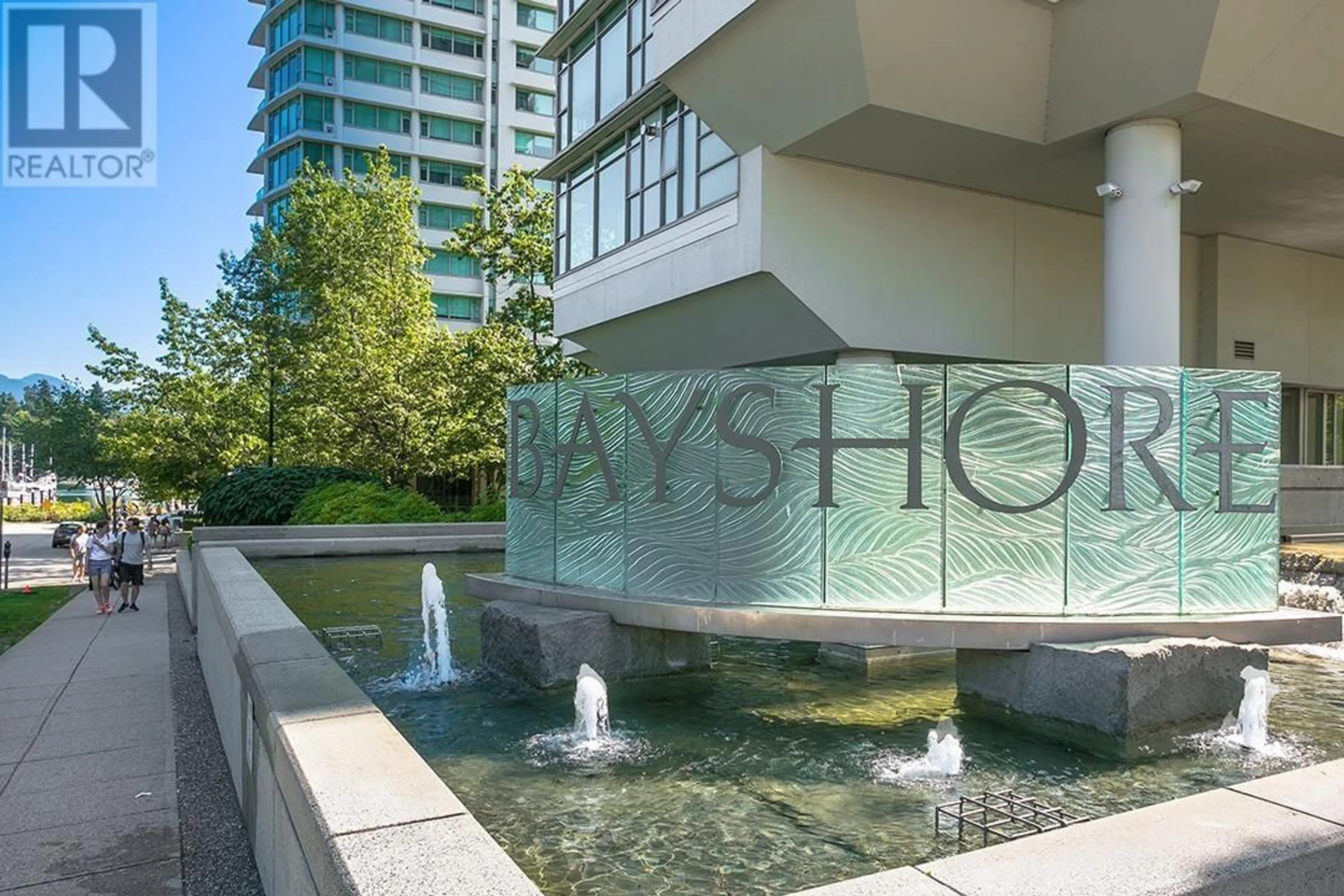 Patio, building for 1002 - 1710 BAYSHORE DRIVE, Vancouver British Columbia V6G3G4