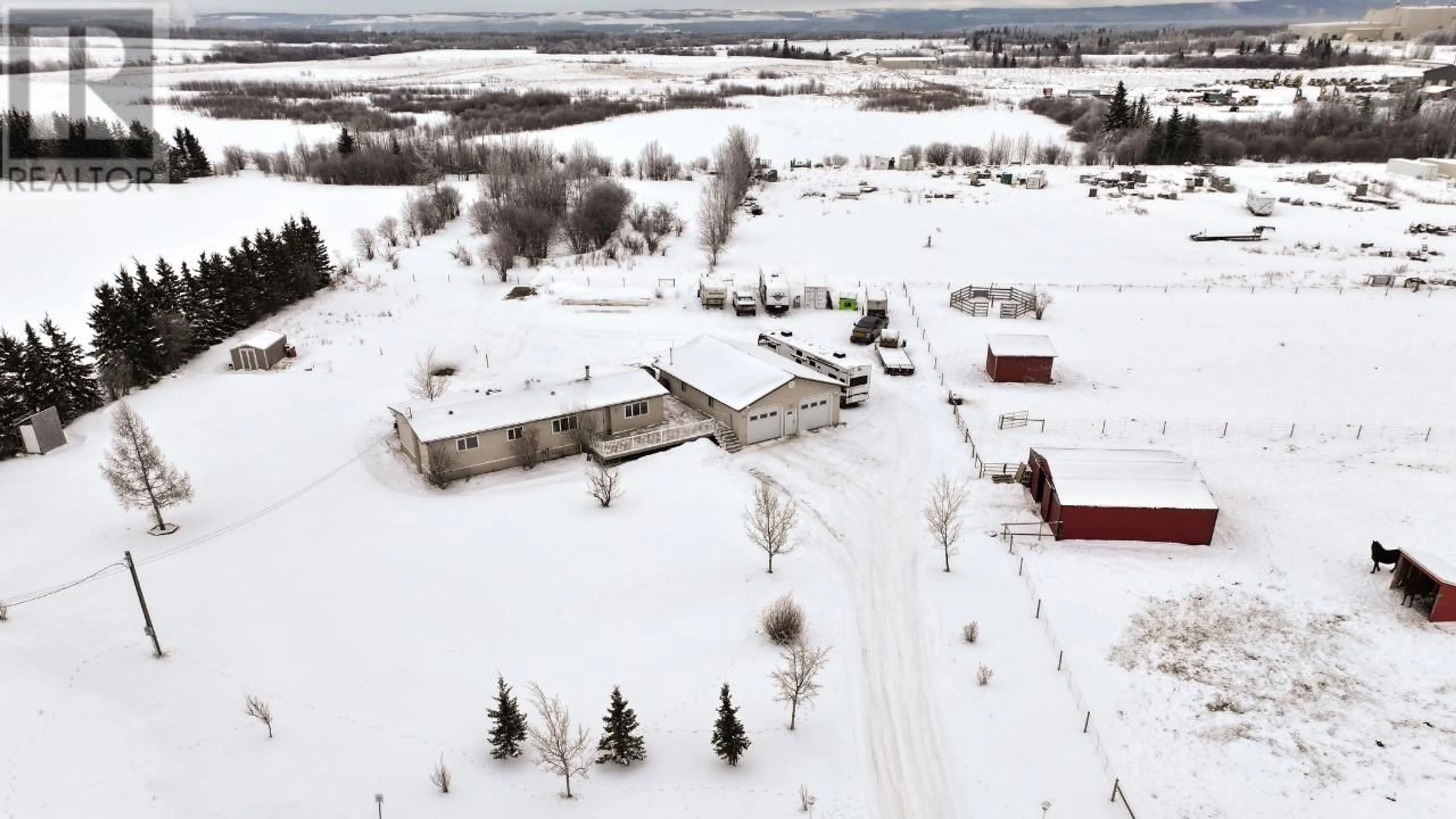 A pic from outside/outdoor area/front of a property/back of a property/a pic from drone, building for 6353 DANDELION AVENUE, Fort St. John British Columbia V1J8J9