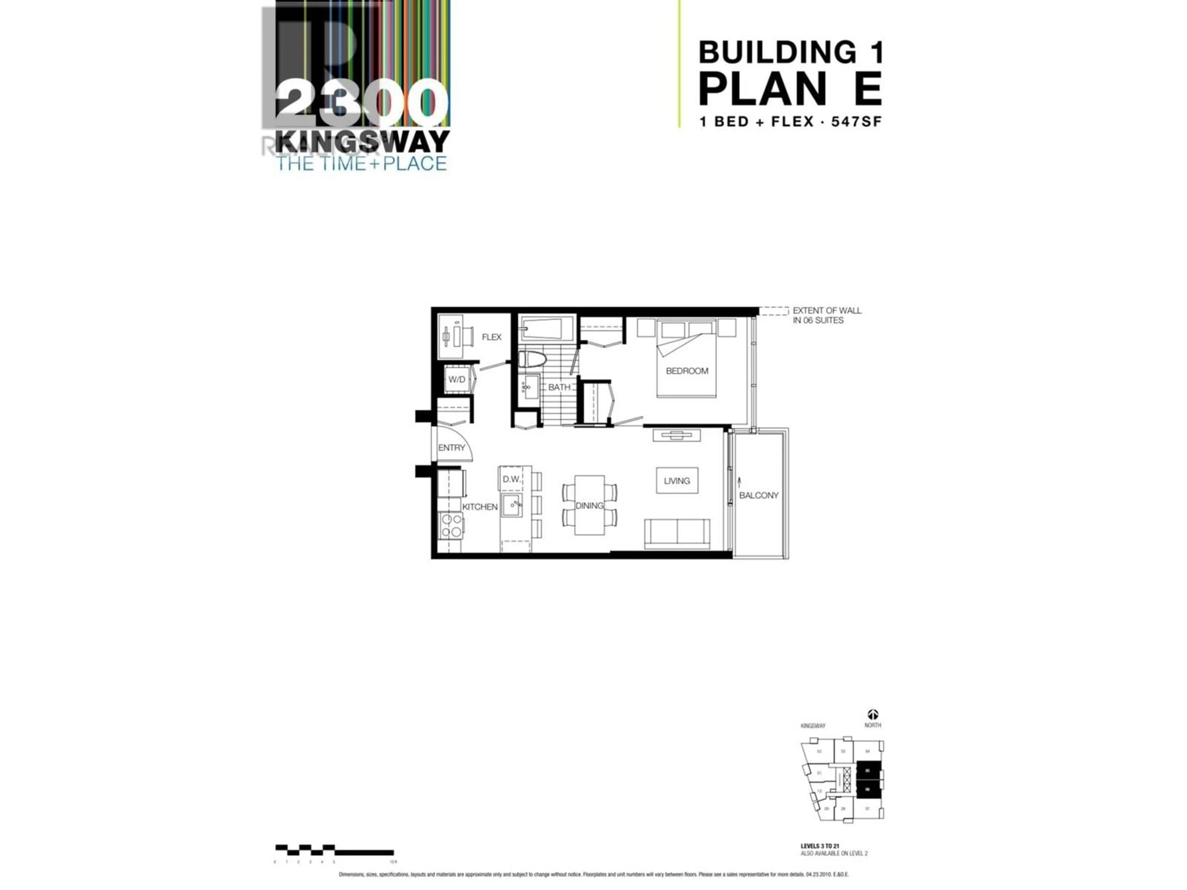 Floor plan for 1906 - 4815 ELDORADO MEWS, Vancouver British Columbia V5R0B2