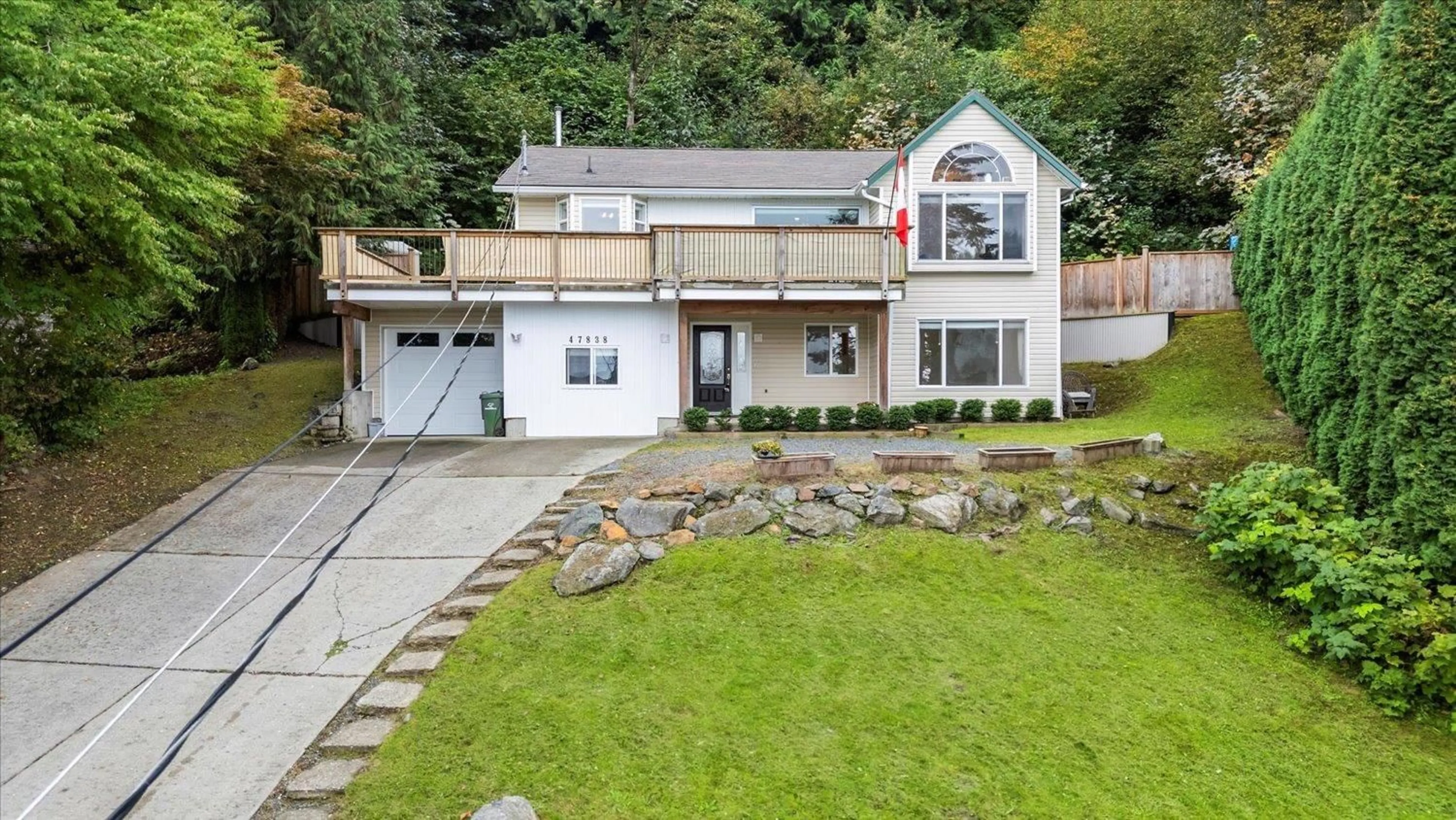 A pic from outside/outdoor area/front of a property/back of a property/a pic from drone, unknown for 47838 LINDELL ROAD, Ryder Lake British Columbia V2R4S4