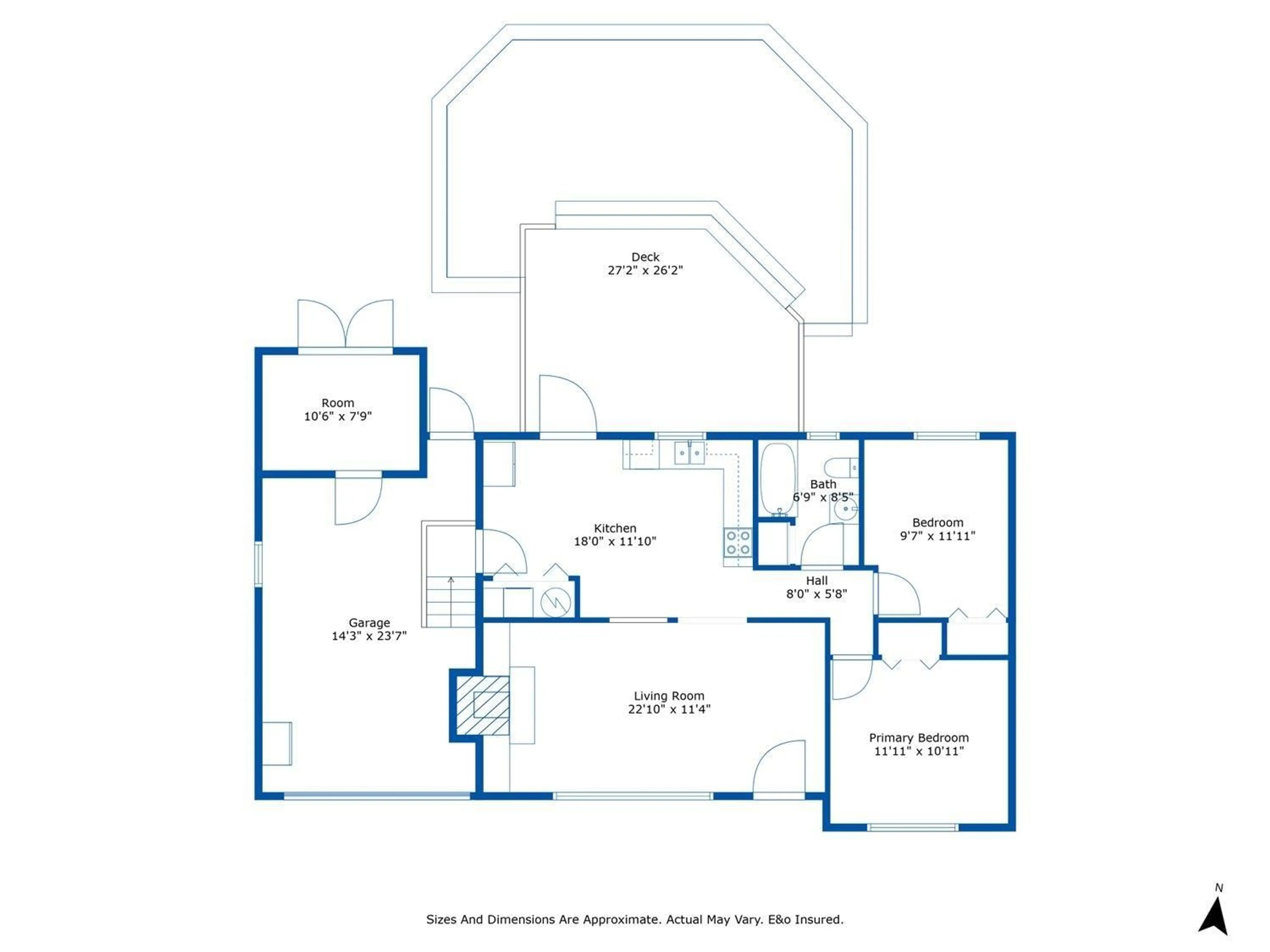 Floor plan for 46259 BEL-AIR DRIVE|Fairfield Island, Chilliwack British Columbia V2P3R5