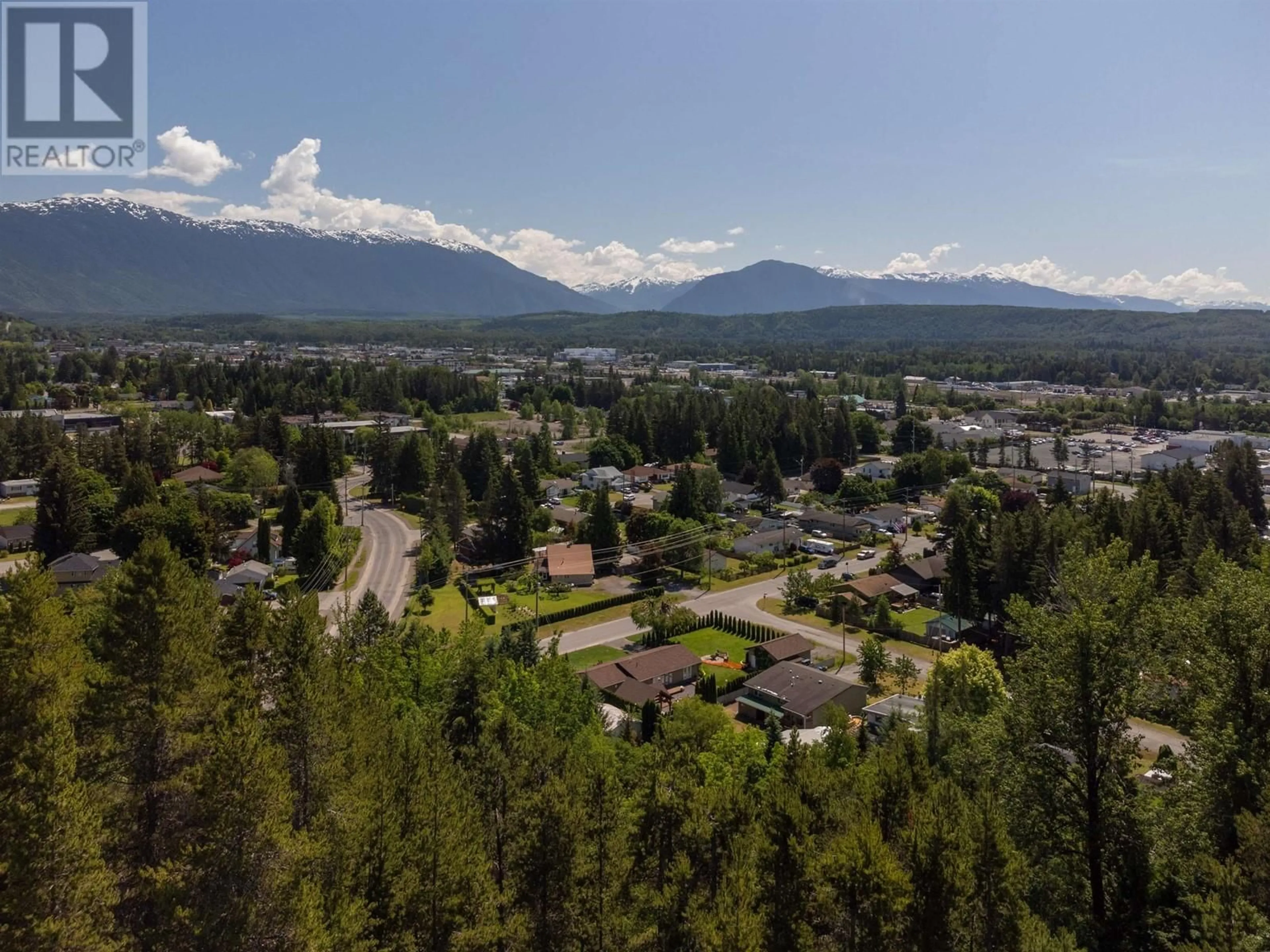 A pic from outside/outdoor area/front of a property/back of a property/a pic from drone, mountain view for 3514 GORDON DRIVE, Terrace British Columbia V8G5P5