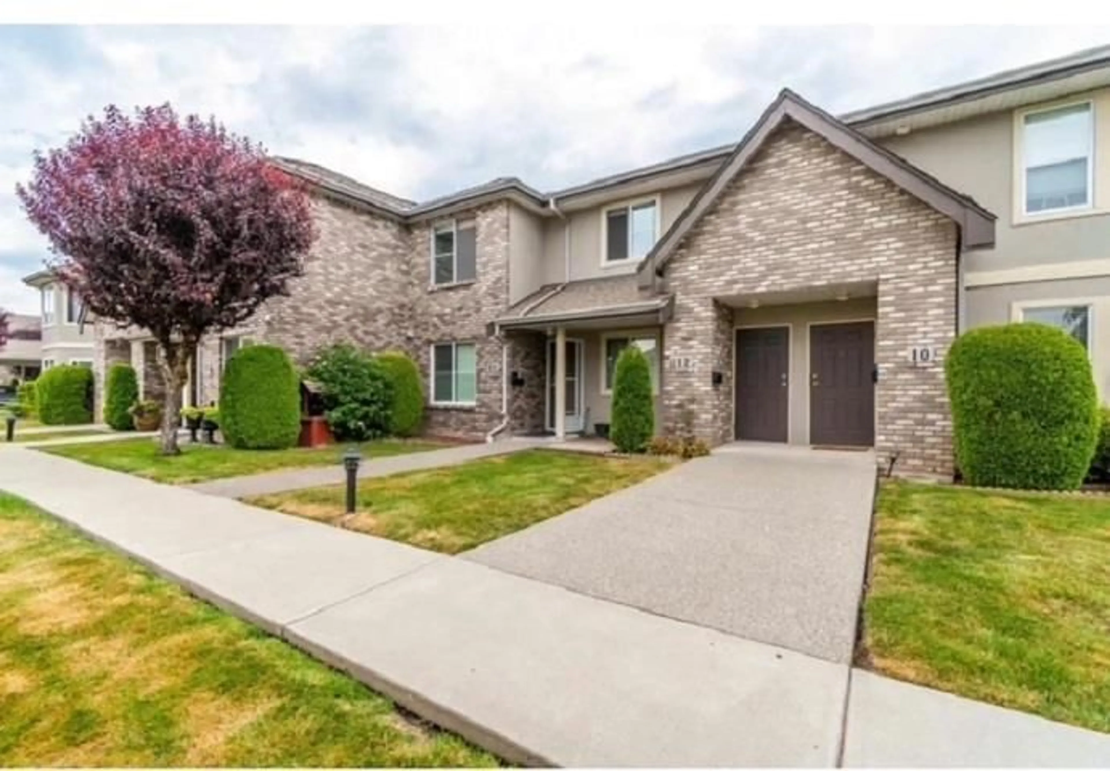 Home with brick exterior material, street for 12 - 8533 BROADWAY ROAD, Chilliwack British Columbia V2P5V4