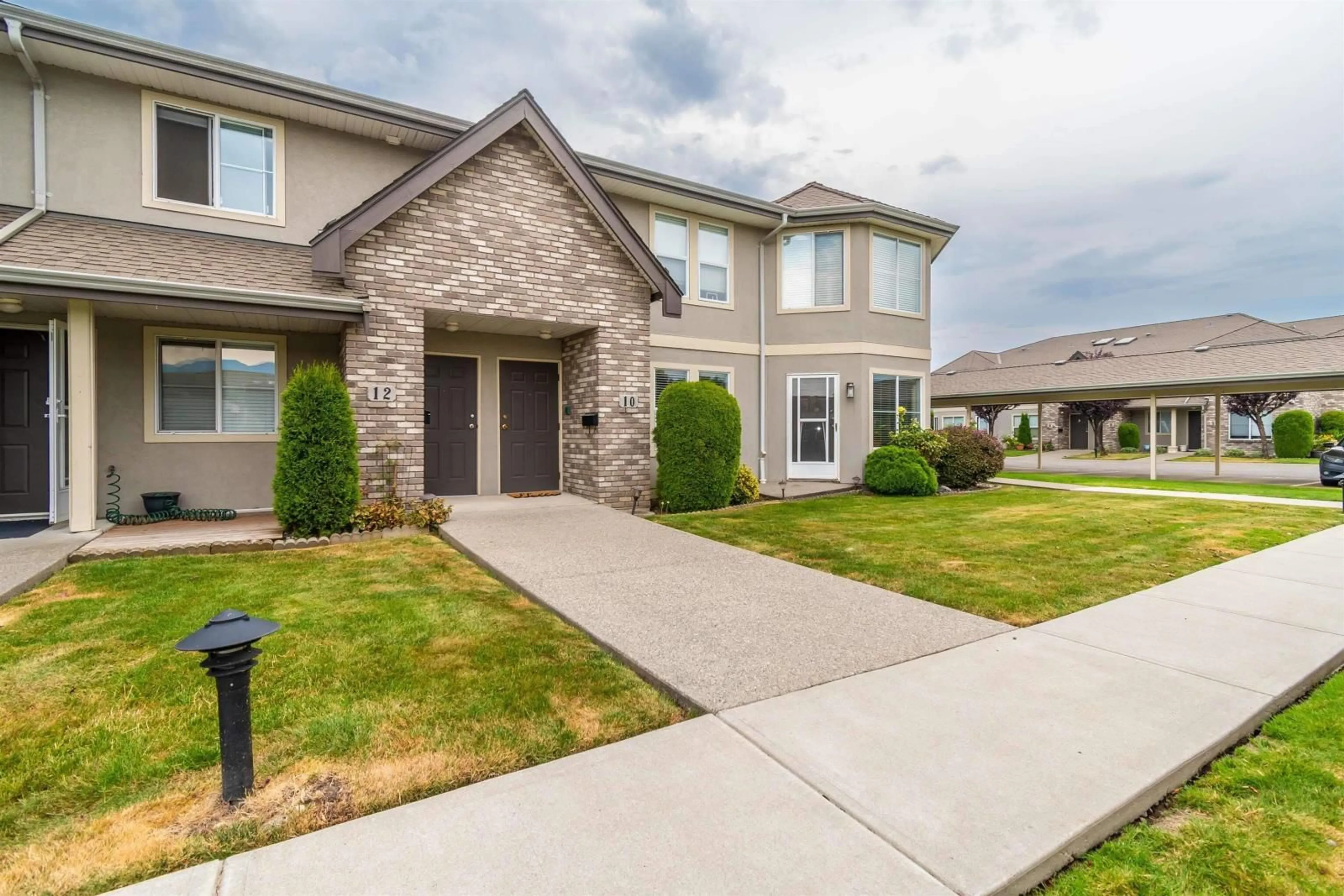 Home with brick exterior material, street for 12 - 8533 BROADWAY ROAD, Chilliwack British Columbia V2P5V4