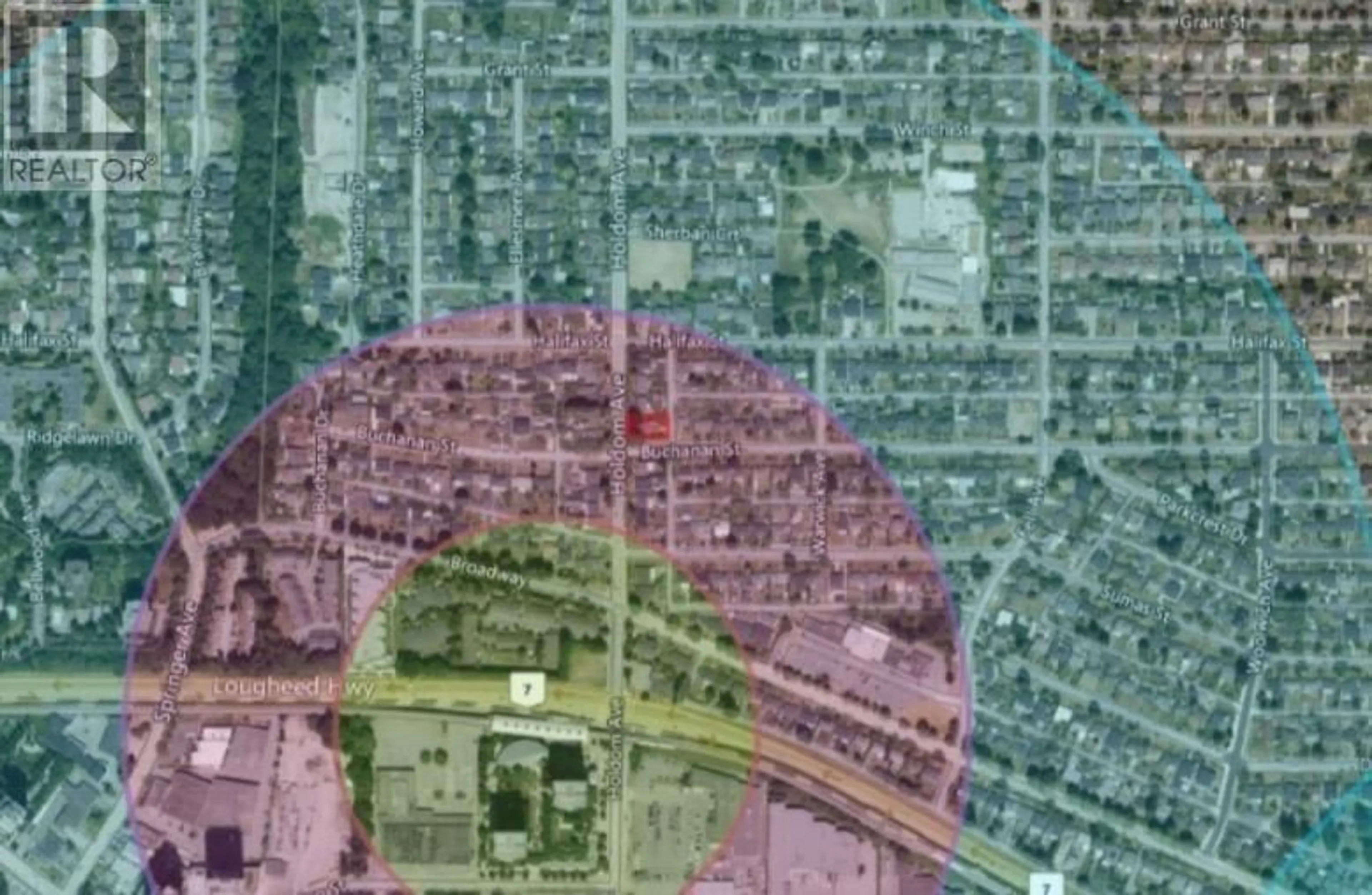 Picture of a map for 5721 BUCHANAN STREET, Burnaby British Columbia V5B2R9