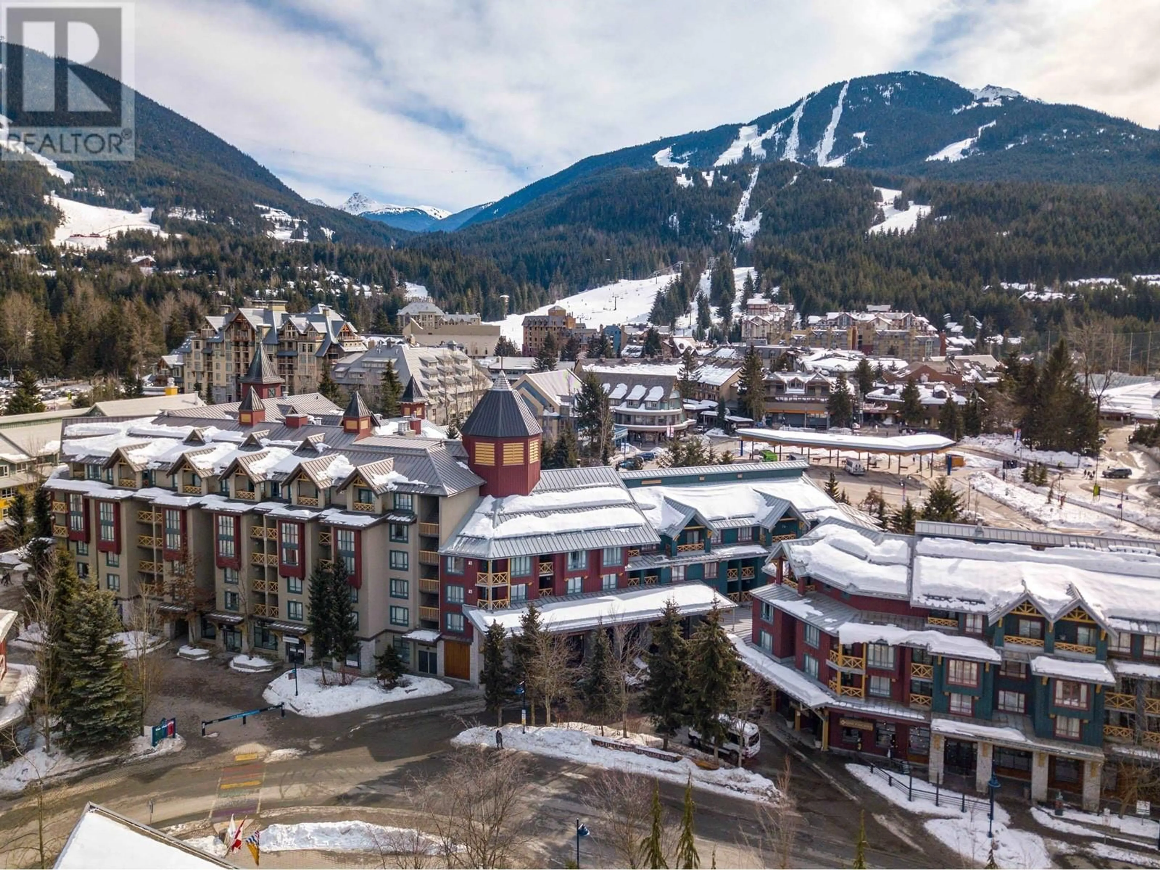 A pic from outside/outdoor area/front of a property/back of a property/a pic from drone, mountain view for 1330 4308 MAIN STREET, Whistler British Columbia V8E1A9