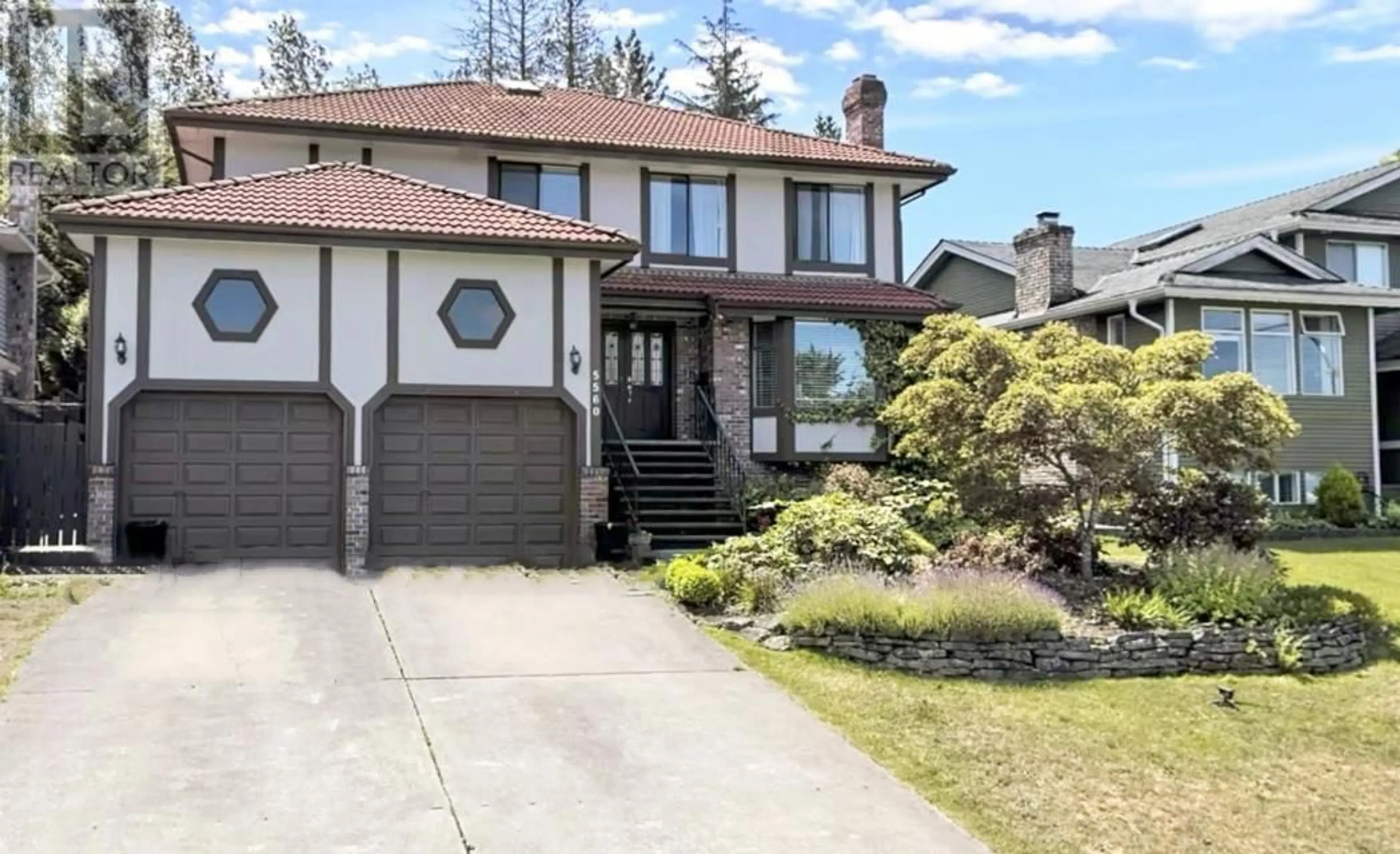 Home with vinyl exterior material, street for 5560 WALLACE AVENUE, Delta British Columbia V4M3V3