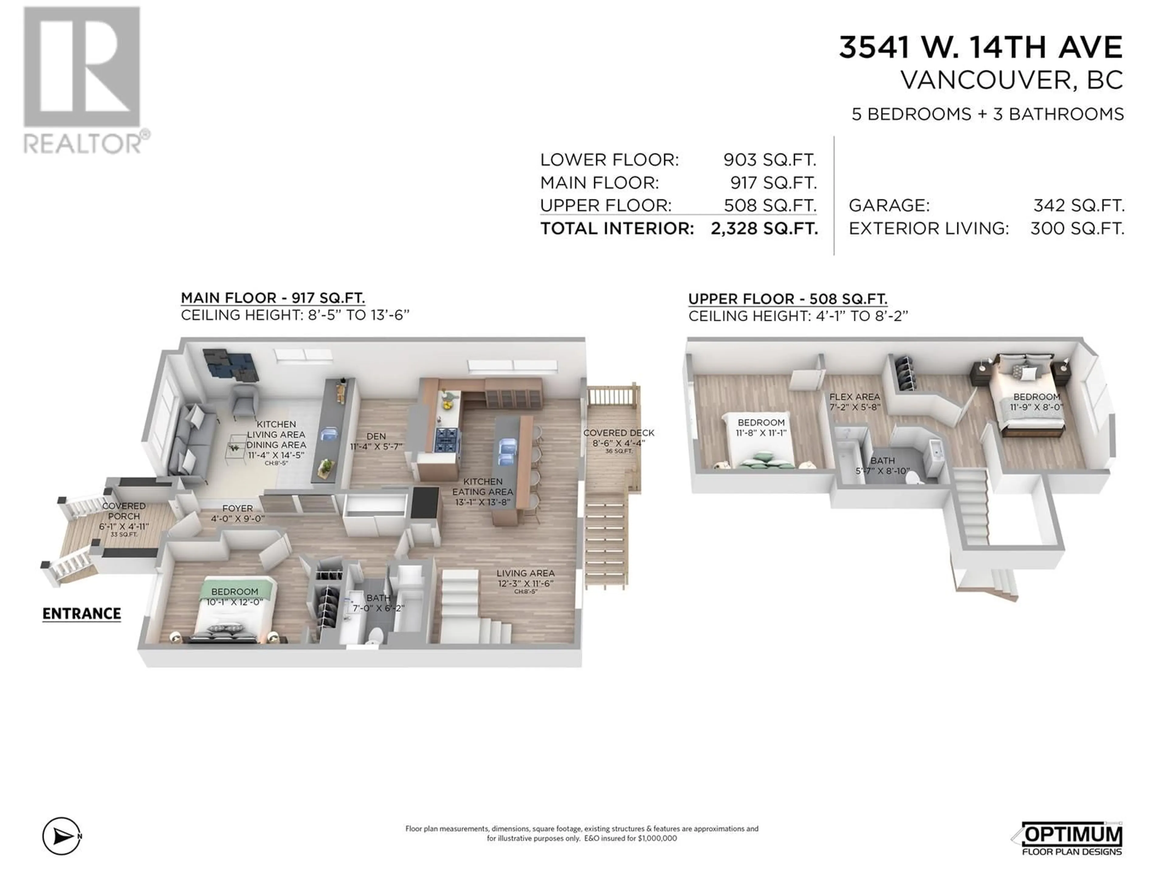 Floor plan for 3541 W 14TH AVENUE, Vancouver British Columbia V6R2W3