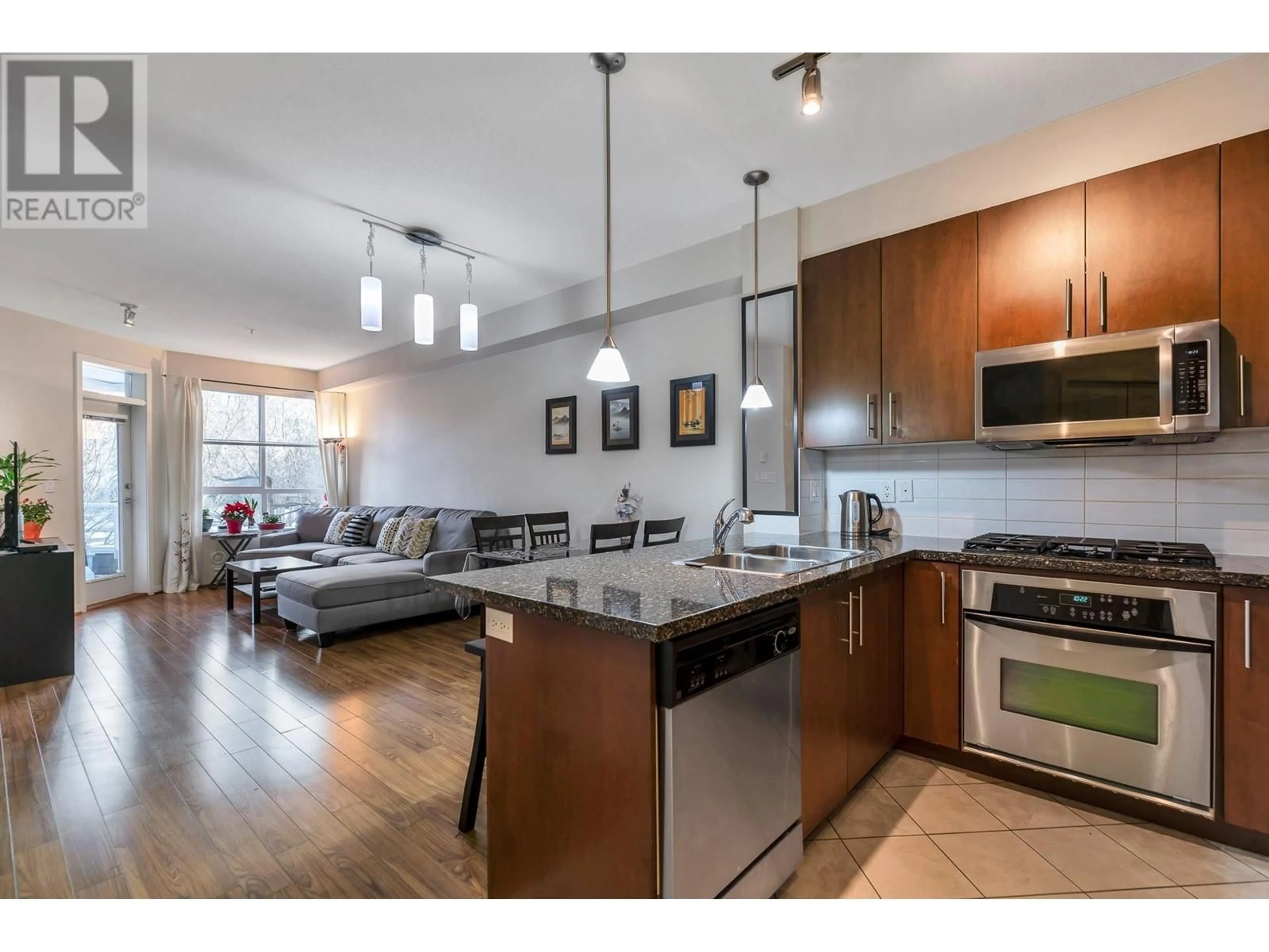 Open concept kitchen, unknown for 211 3551 FOSTER AVENUE, Vancouver British Columbia V5R0A1