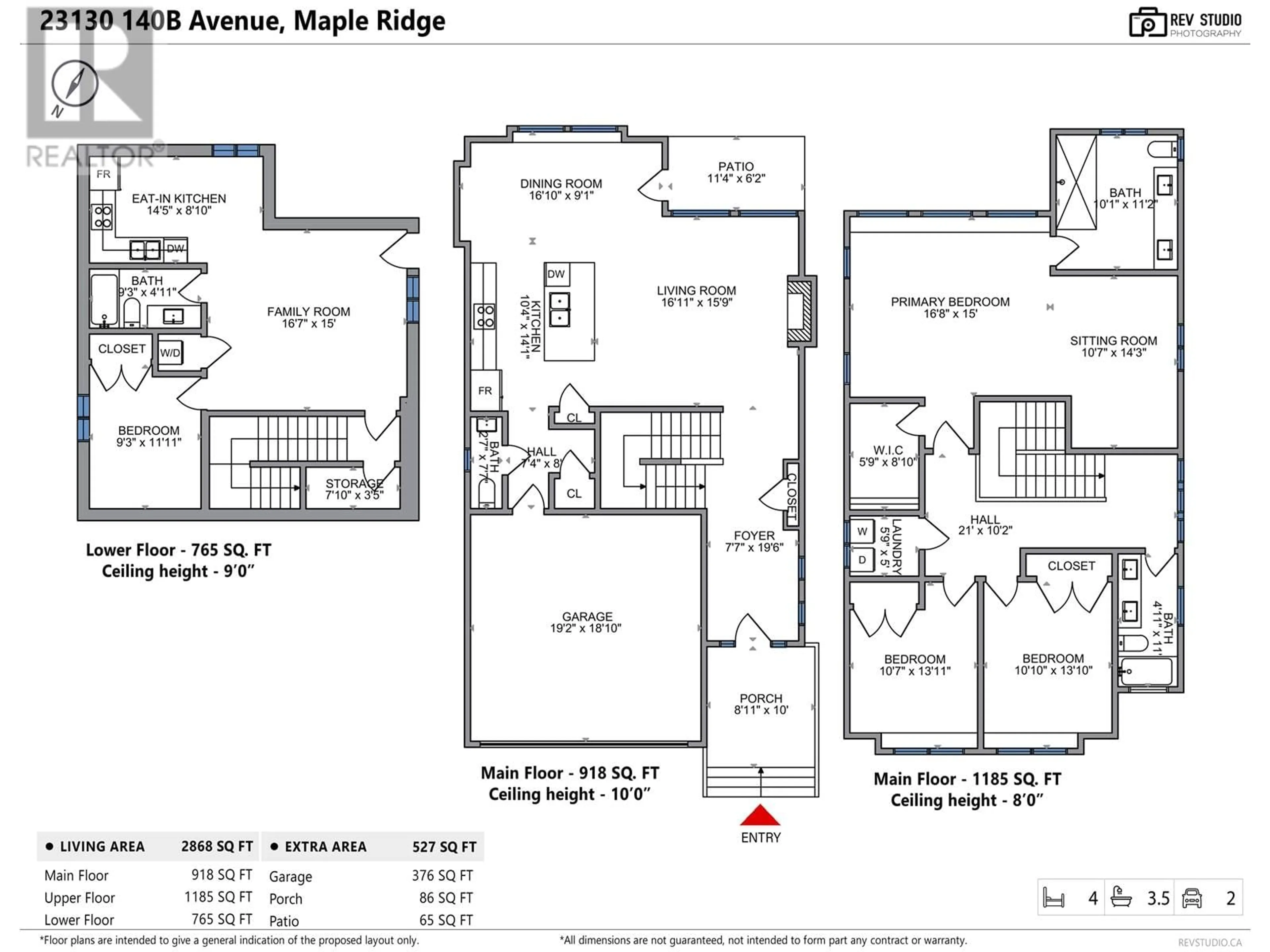 Floor plan for 23130 140B AVENUE, Maple Ridge British Columbia V4R0G9