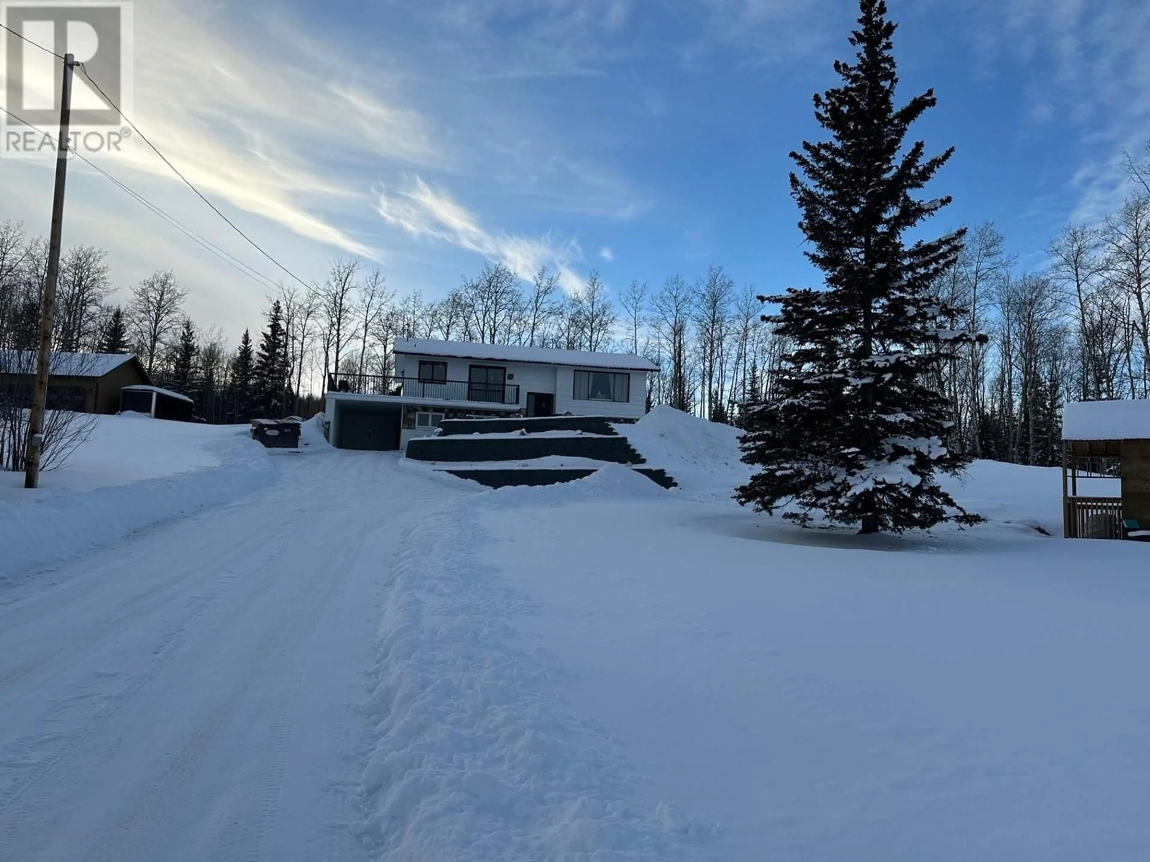 A pic from outside/outdoor area/front of a property/back of a property/a pic from drone, street for 13316 CHARLIE LAKE CRESCENT, Charlie Lake British Columbia V0C1H0