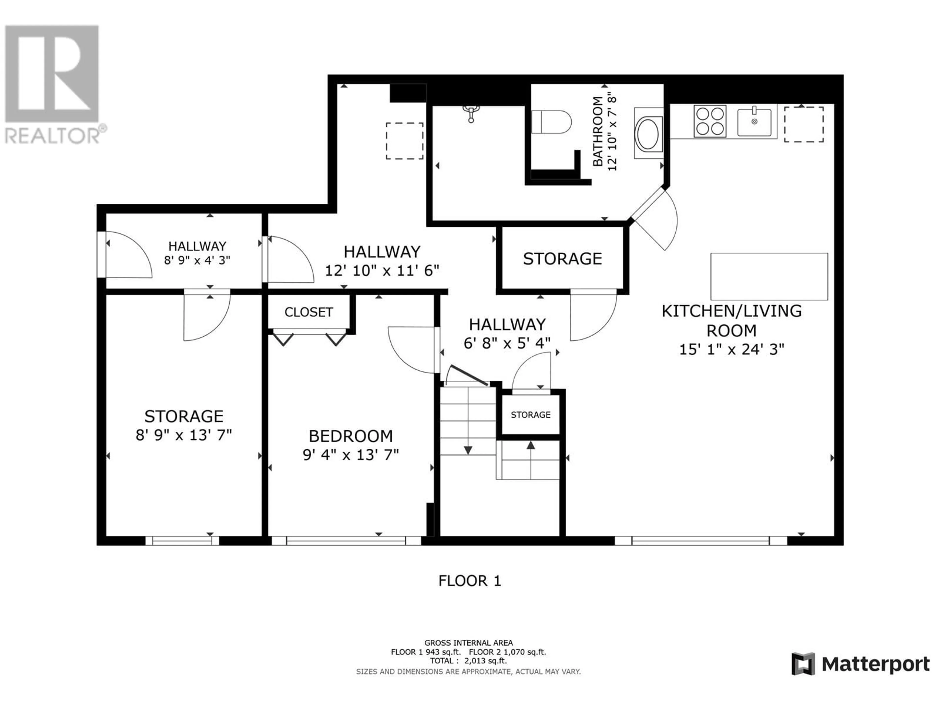 Floor plan for 13316 CHARLIE LAKE CRESCENT, Charlie Lake British Columbia V0C1H0