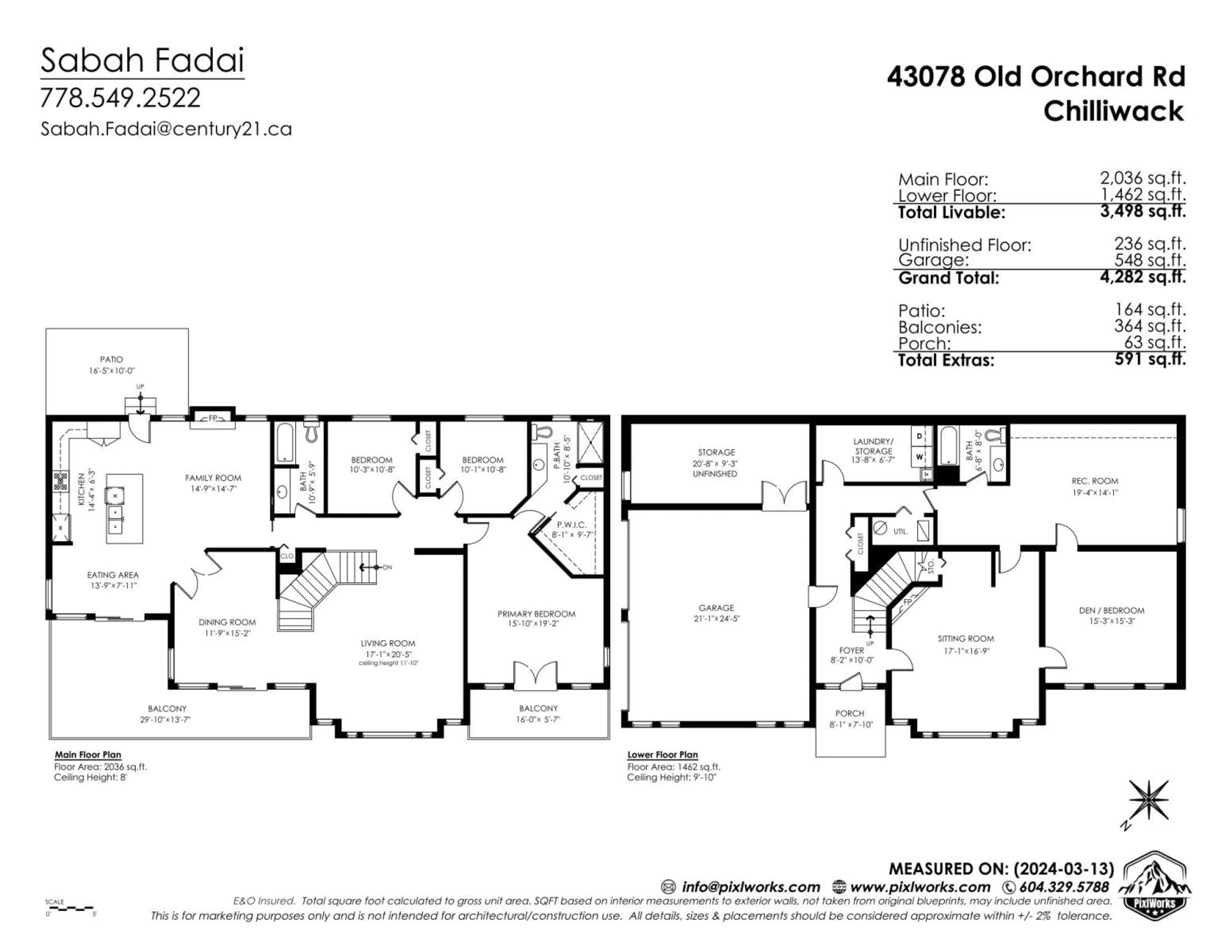 Floor plan for 43078 OLD ORCHARD ROAD|Chilliwack Mounta, Chilliwack British Columbia V2R4A6