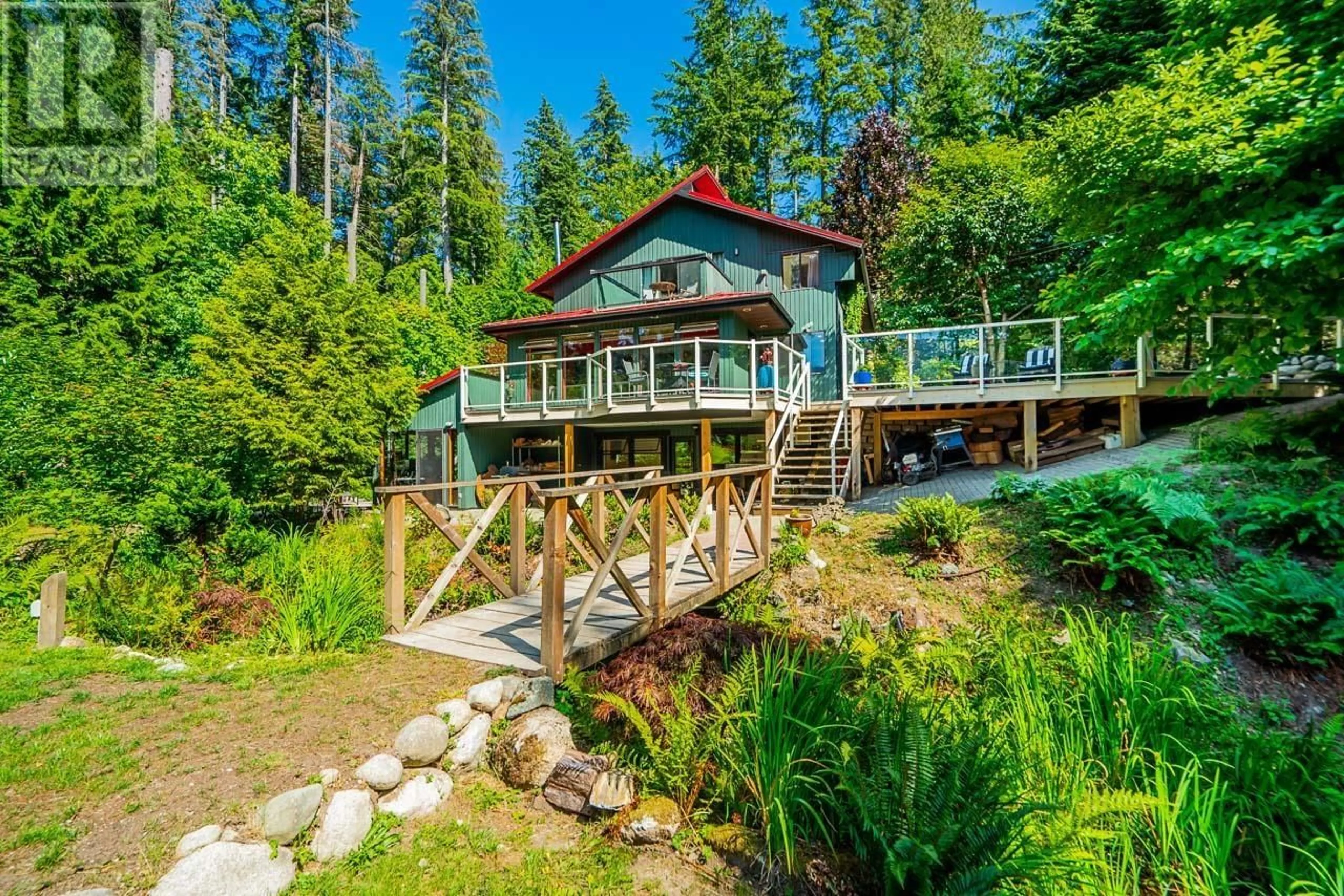 A pic from outside/outdoor area/front of a property/back of a property/a pic from drone, water/lake/river/ocean view for 2250 FARRER COVE PLACE, Port Moody British Columbia V3H5B6