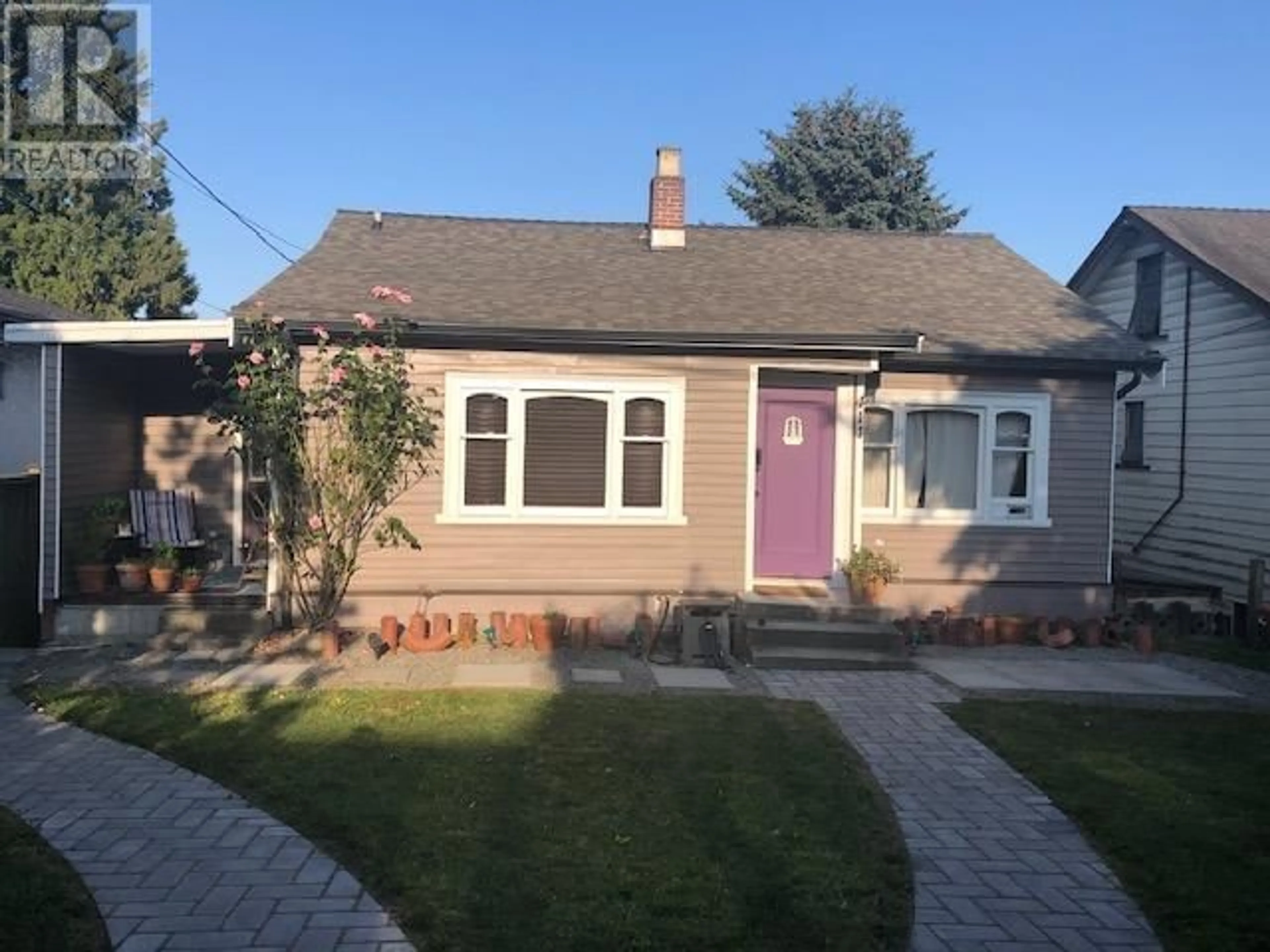 Home with brick exterior material, street for 414 WILSON STREET, New Westminster British Columbia V3L3R6