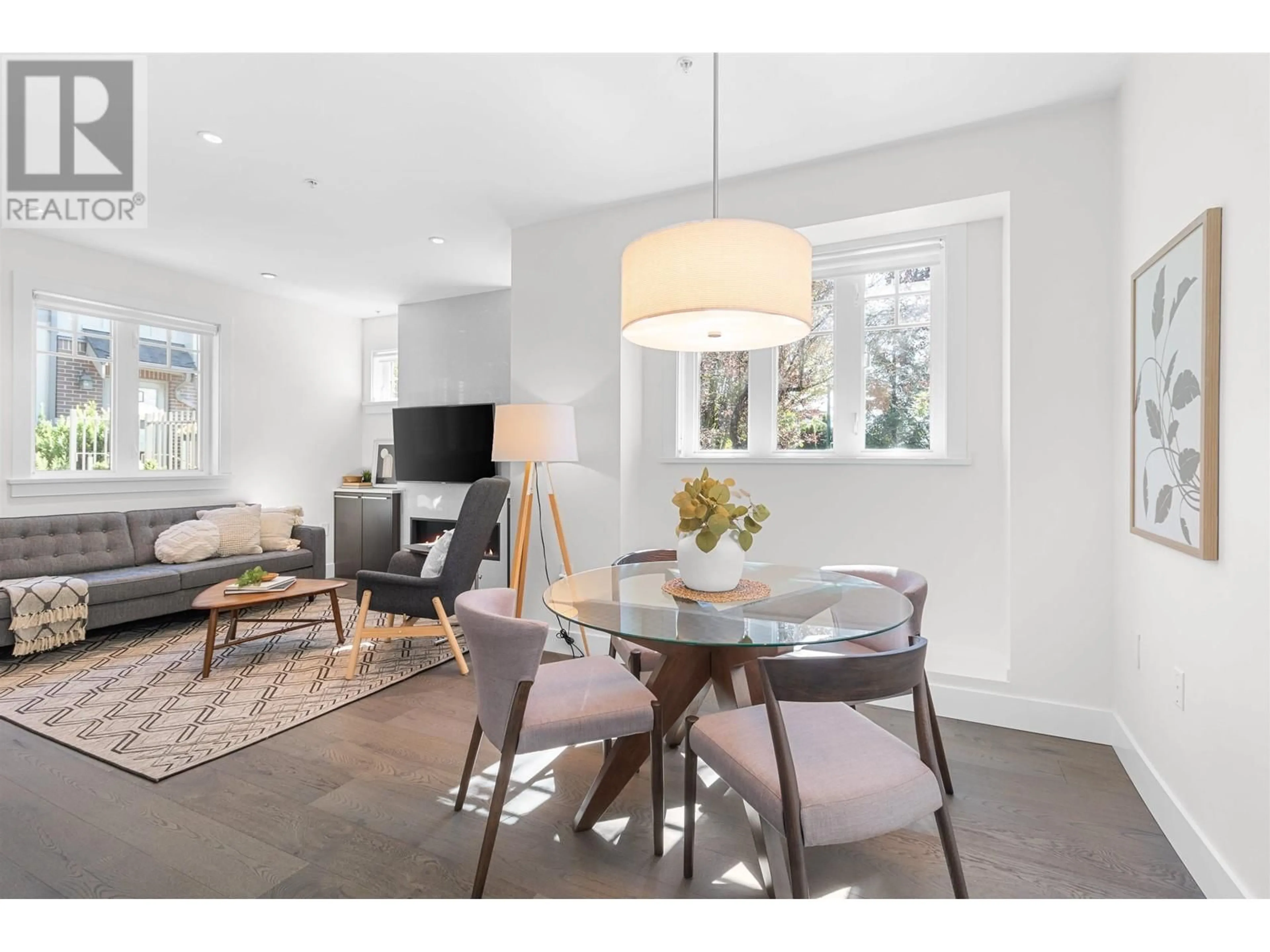 Dining room, wood/laminate floor for 1507 W 59TH AVENUE, Vancouver British Columbia V6P0H2