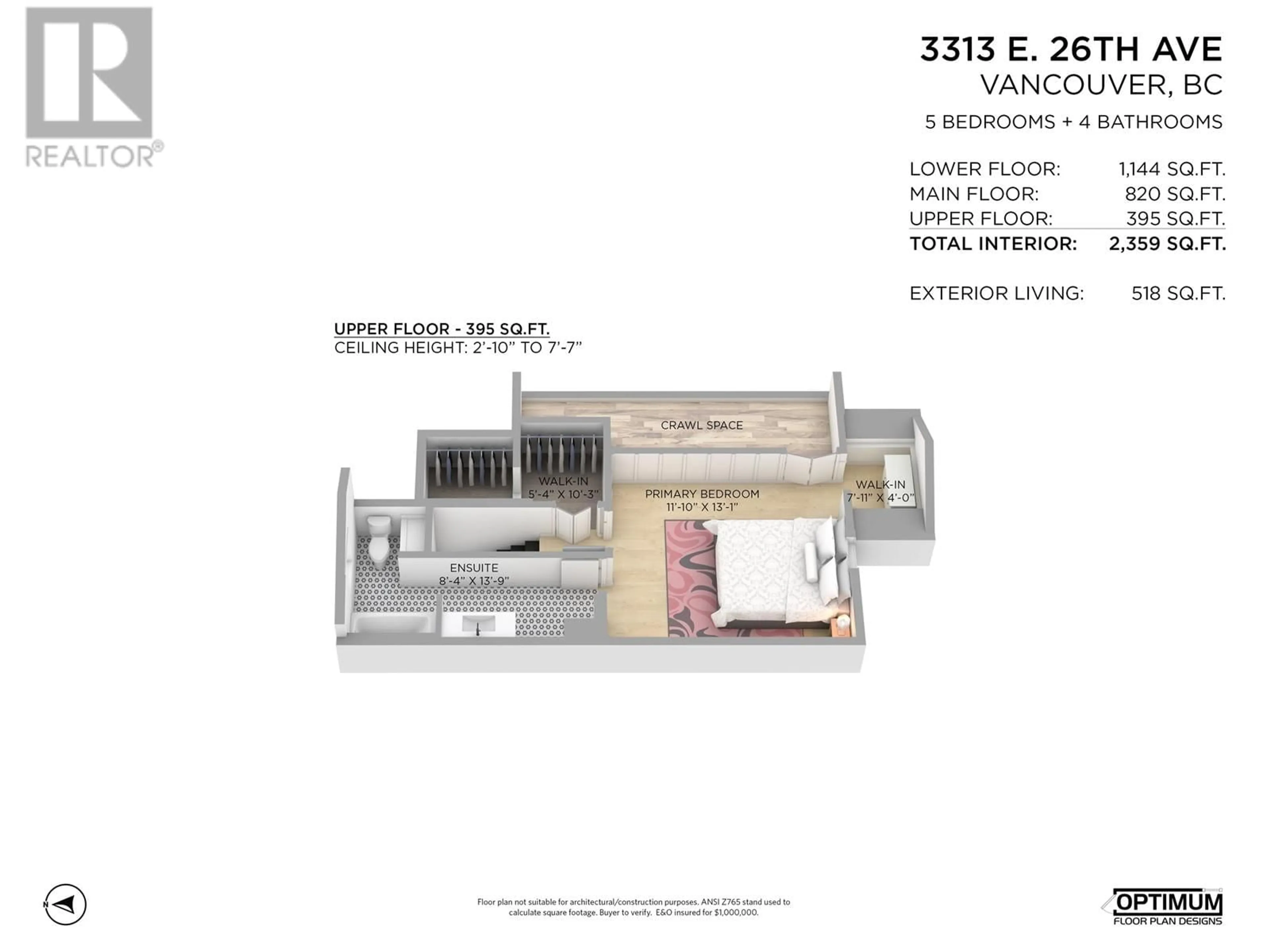 Floor plan for 3313 E 26TH AVENUE, Vancouver British Columbia V5R1M1