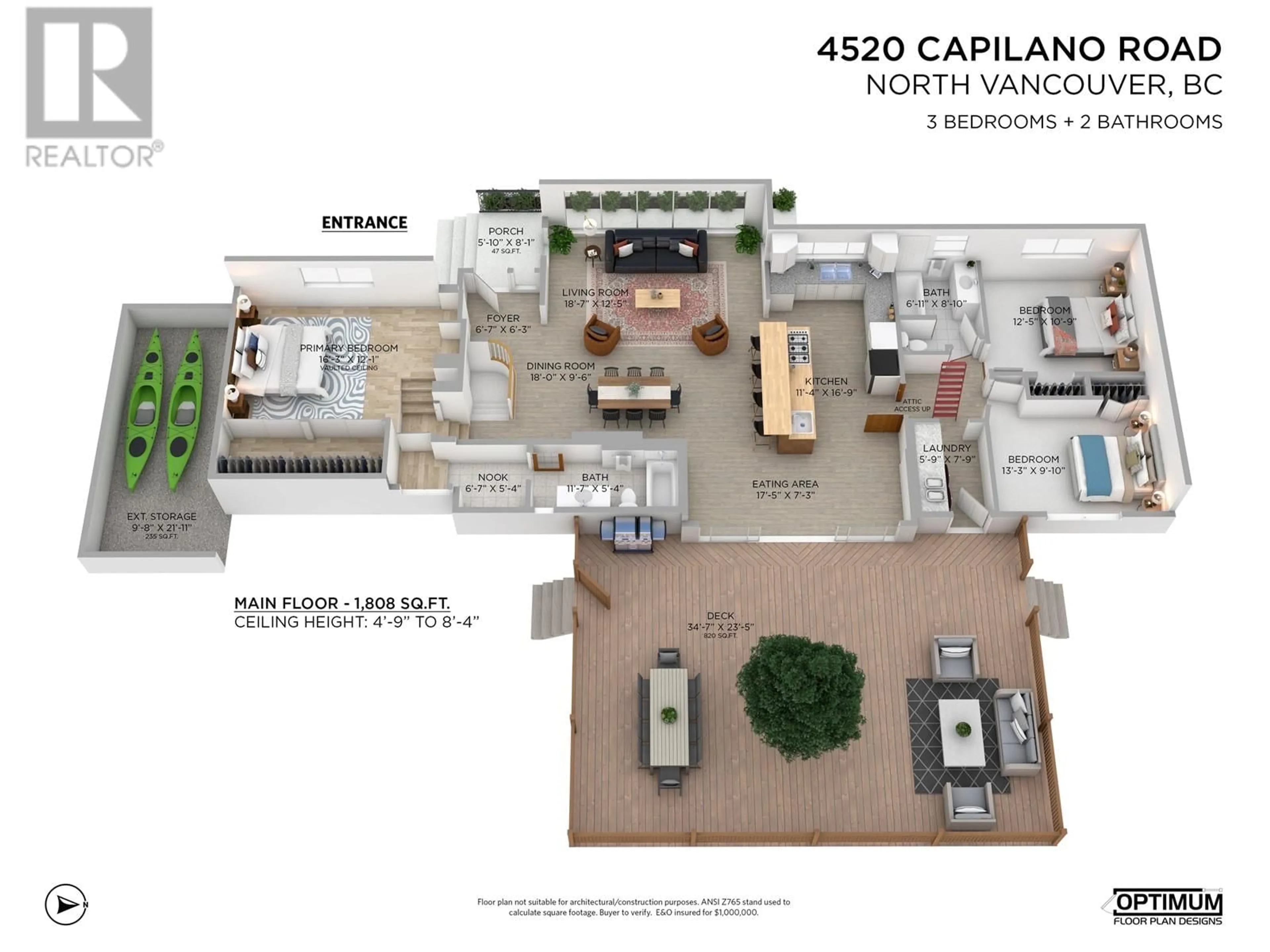 Floor plan for 4520 CAPILANO ROAD, North Vancouver British Columbia V7R4K3