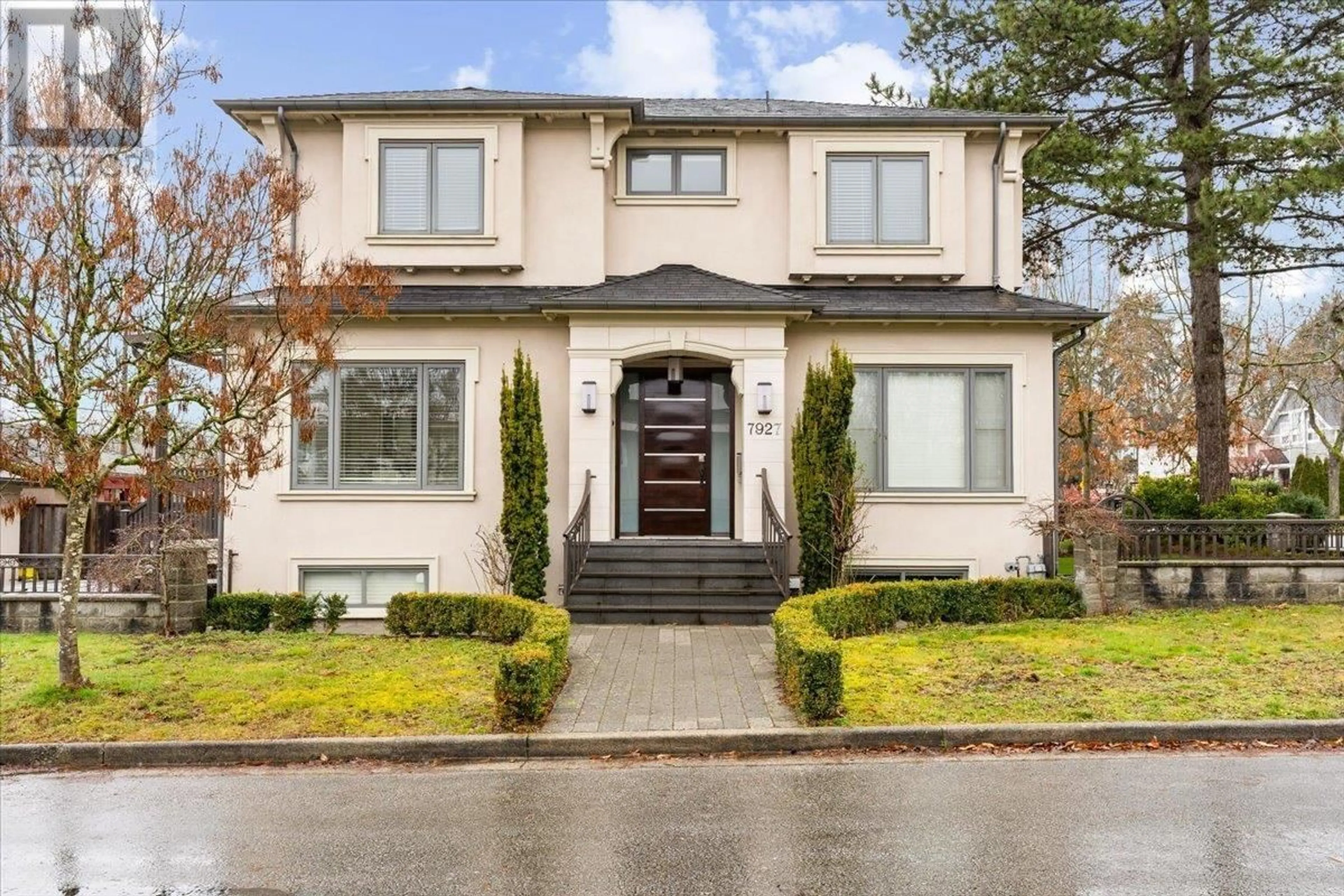 Home with brick exterior material, street for 7927 LAUREL STREET, Vancouver British Columbia V6P6K7