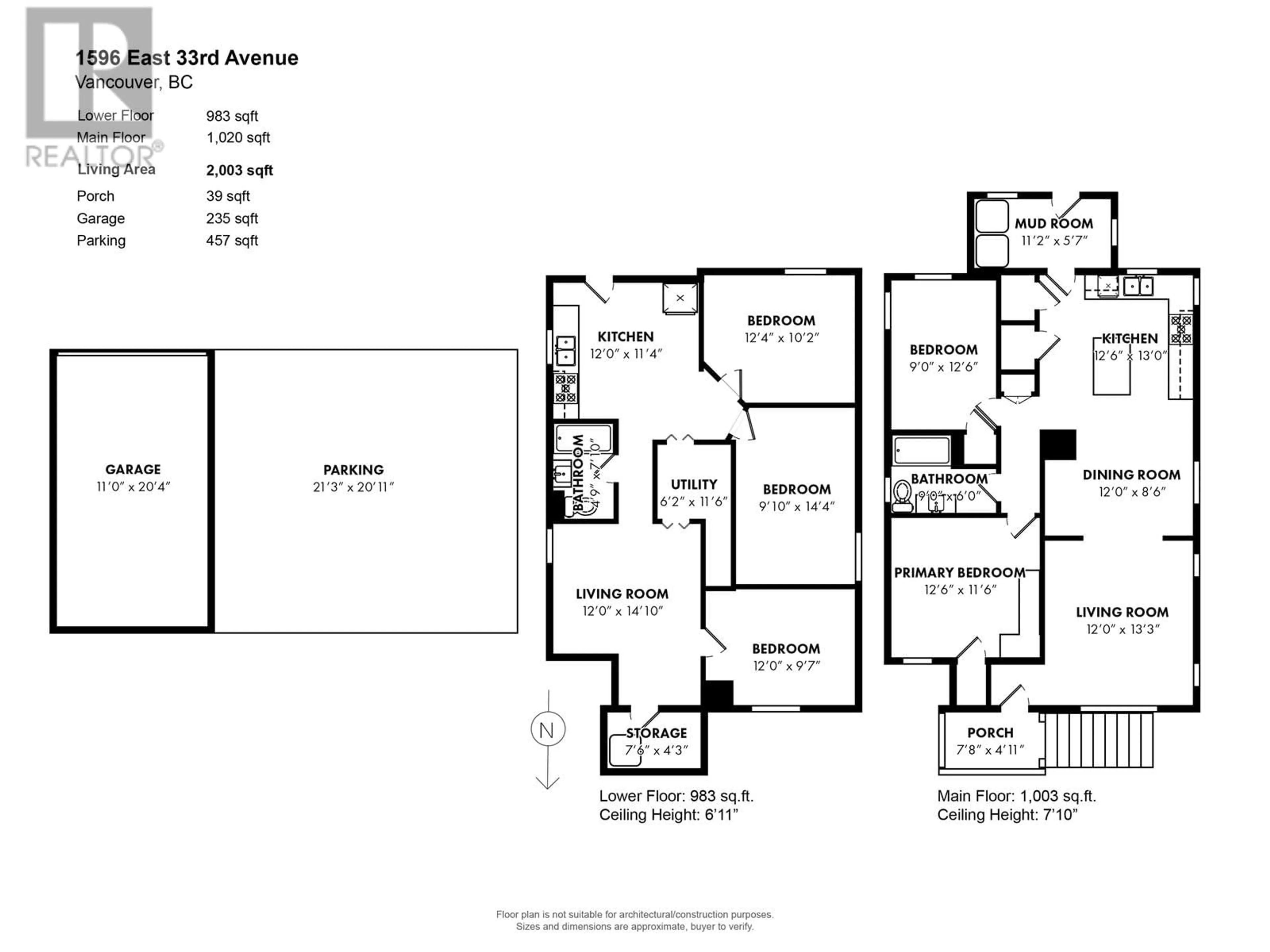 Floor plan for 1596 E 33RD AVENUE, Vancouver British Columbia V5N3C8