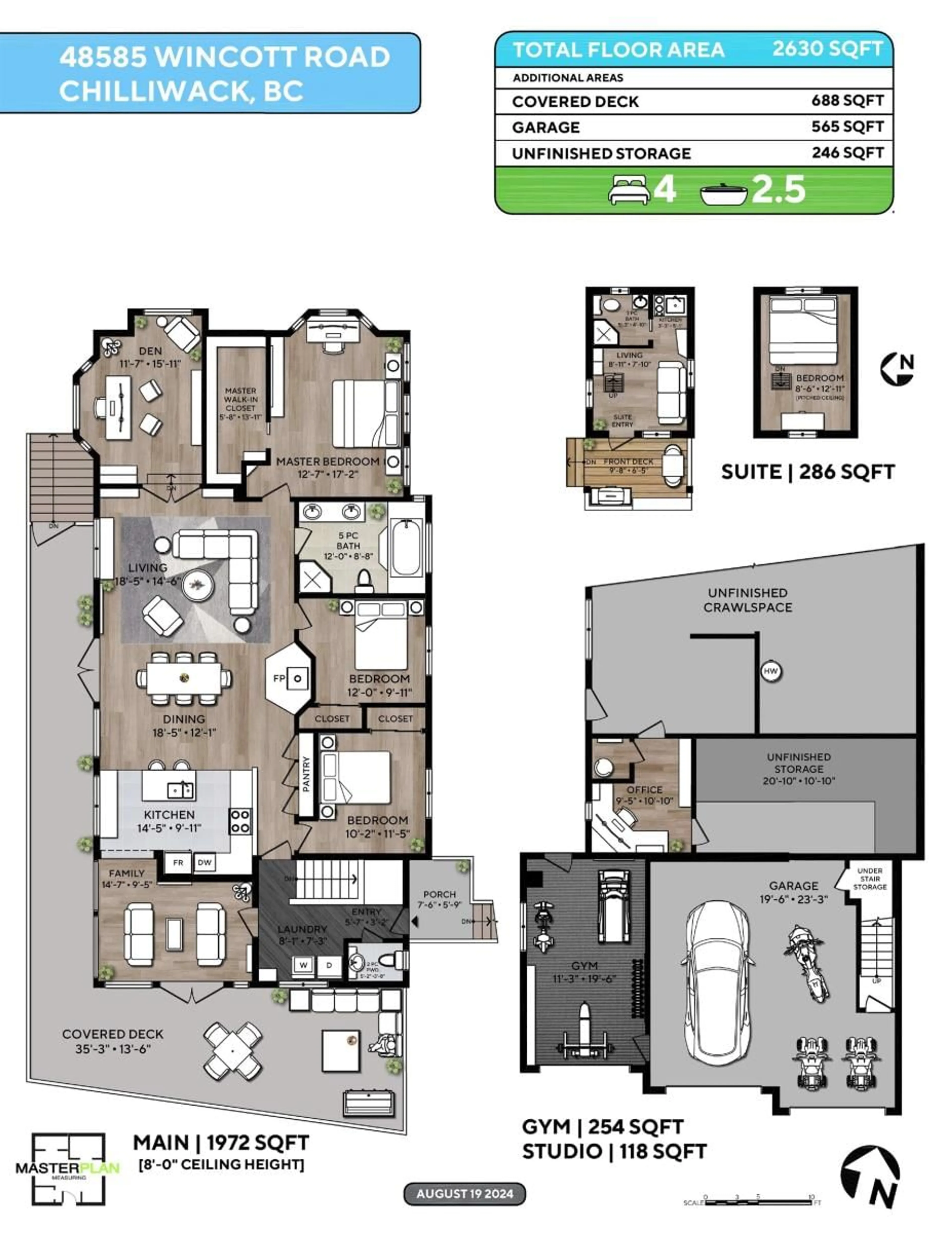 Floor plan for 48585 WINCOTT ROAD|Ryder Lake, Chilliwack British Columbia V4Z1H1