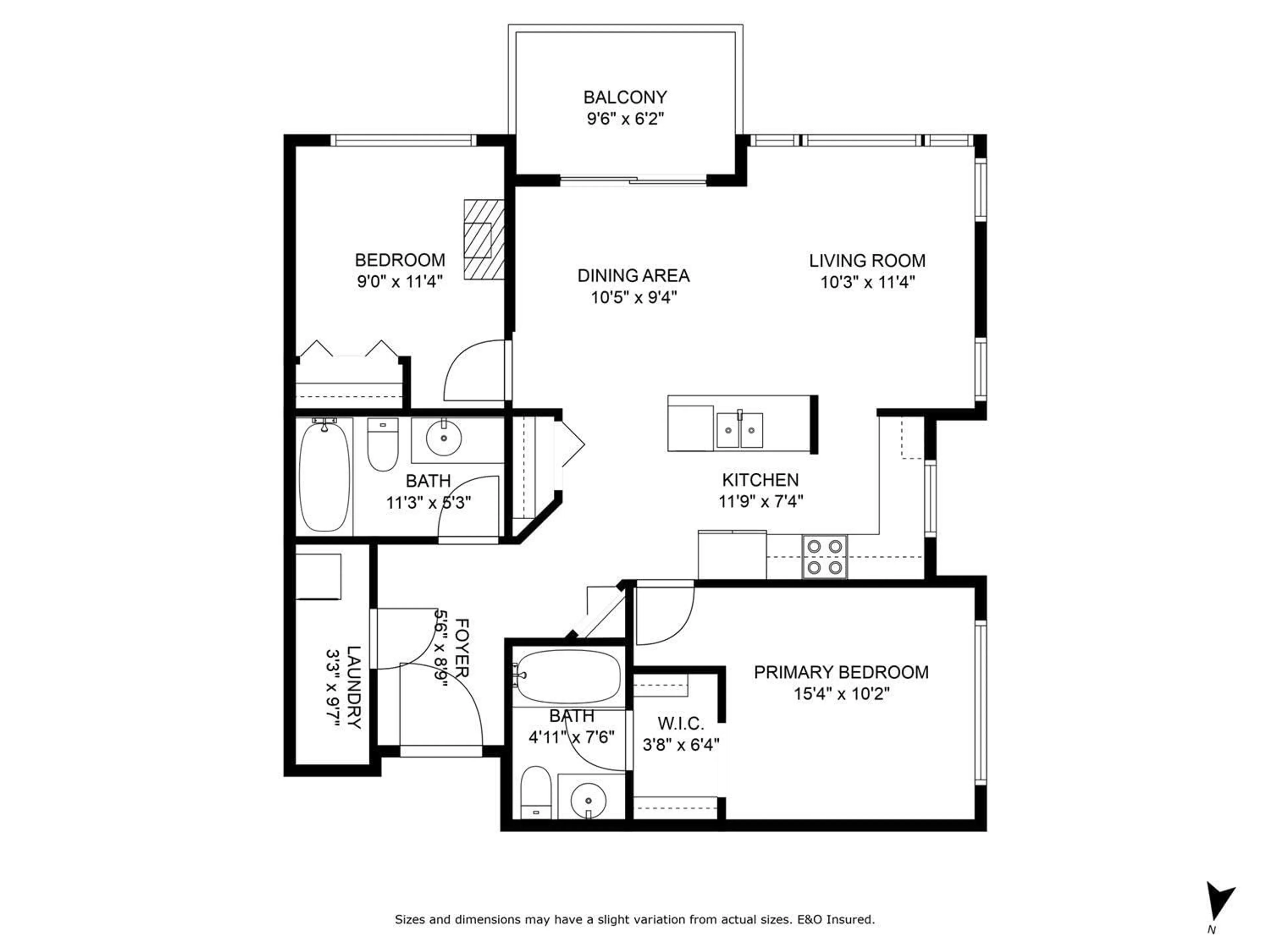 Floor plan for 404 46150 BOLE AVENUE|Chilliwack Proper , Chilliwack British Columbia V2P0B7