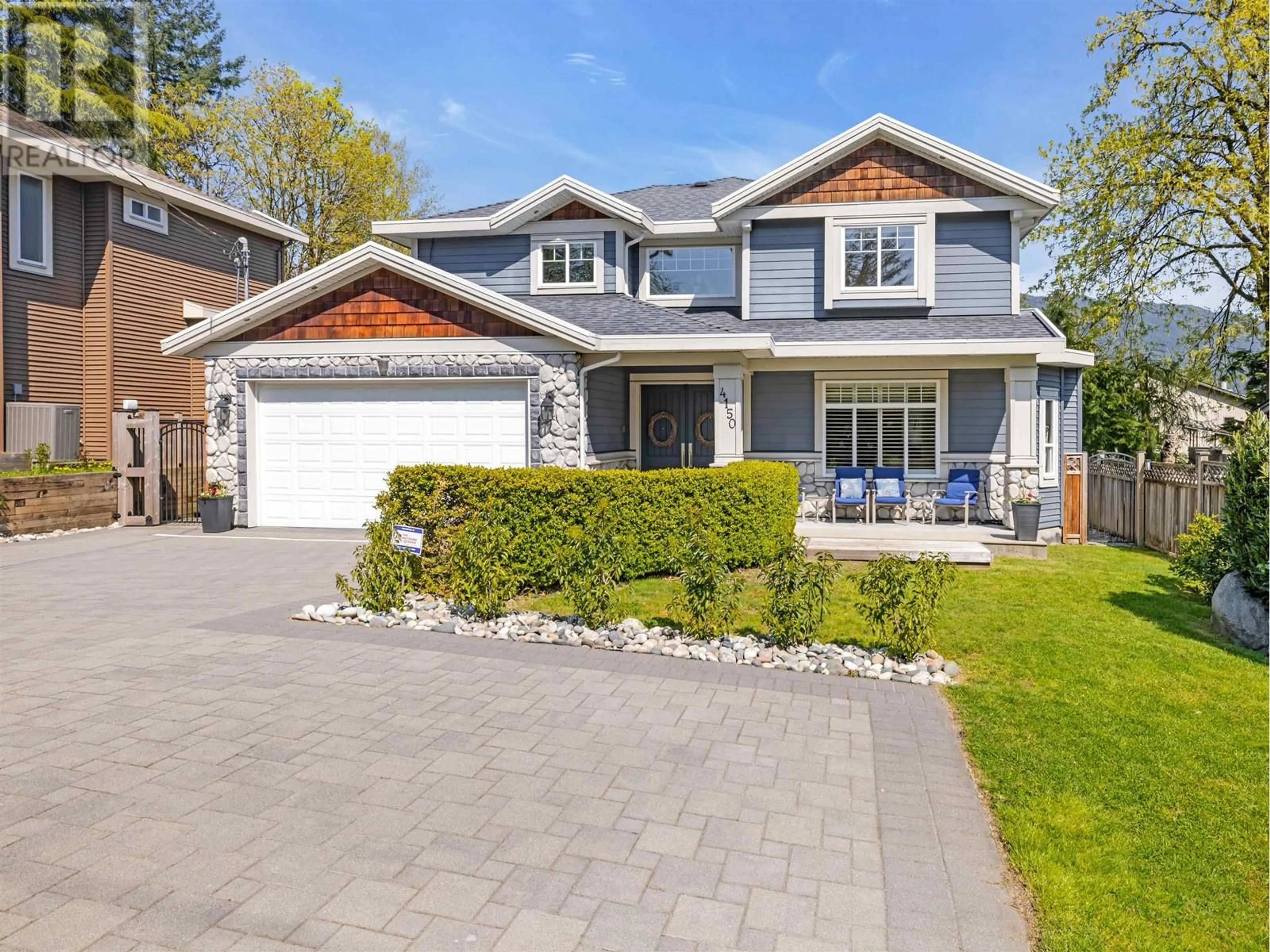 Home with brick exterior material, street for 4150 MT SEYMOUR PARKWAY, North Vancouver British Columbia V7G1C5