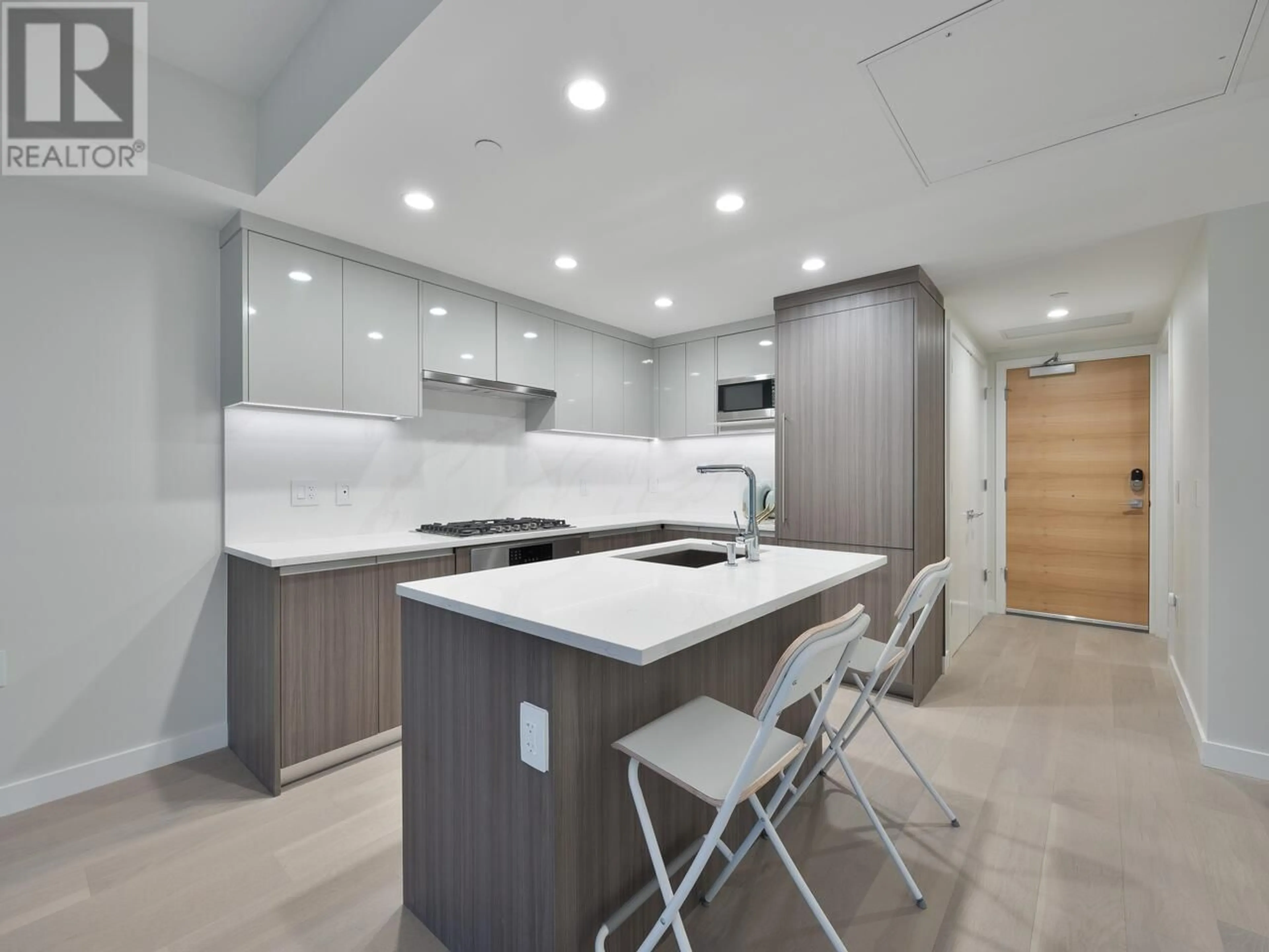 Contemporary kitchen, ceramic/tile floor for 103 485 WEST 63RD AVENUE, Vancouver British Columbia V5X2J3