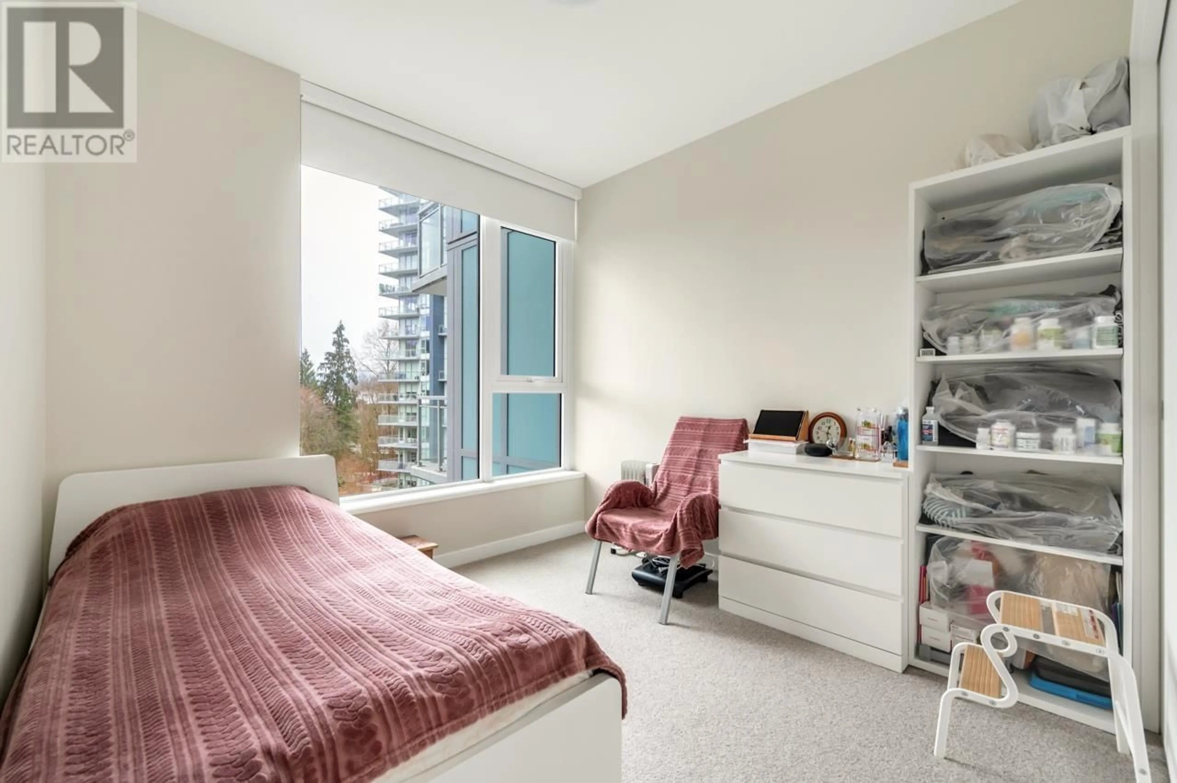 Bedroom with bed, unknown for 508 - 308 MORRISSEY ROAD, Port Moody British Columbia V3H0M2