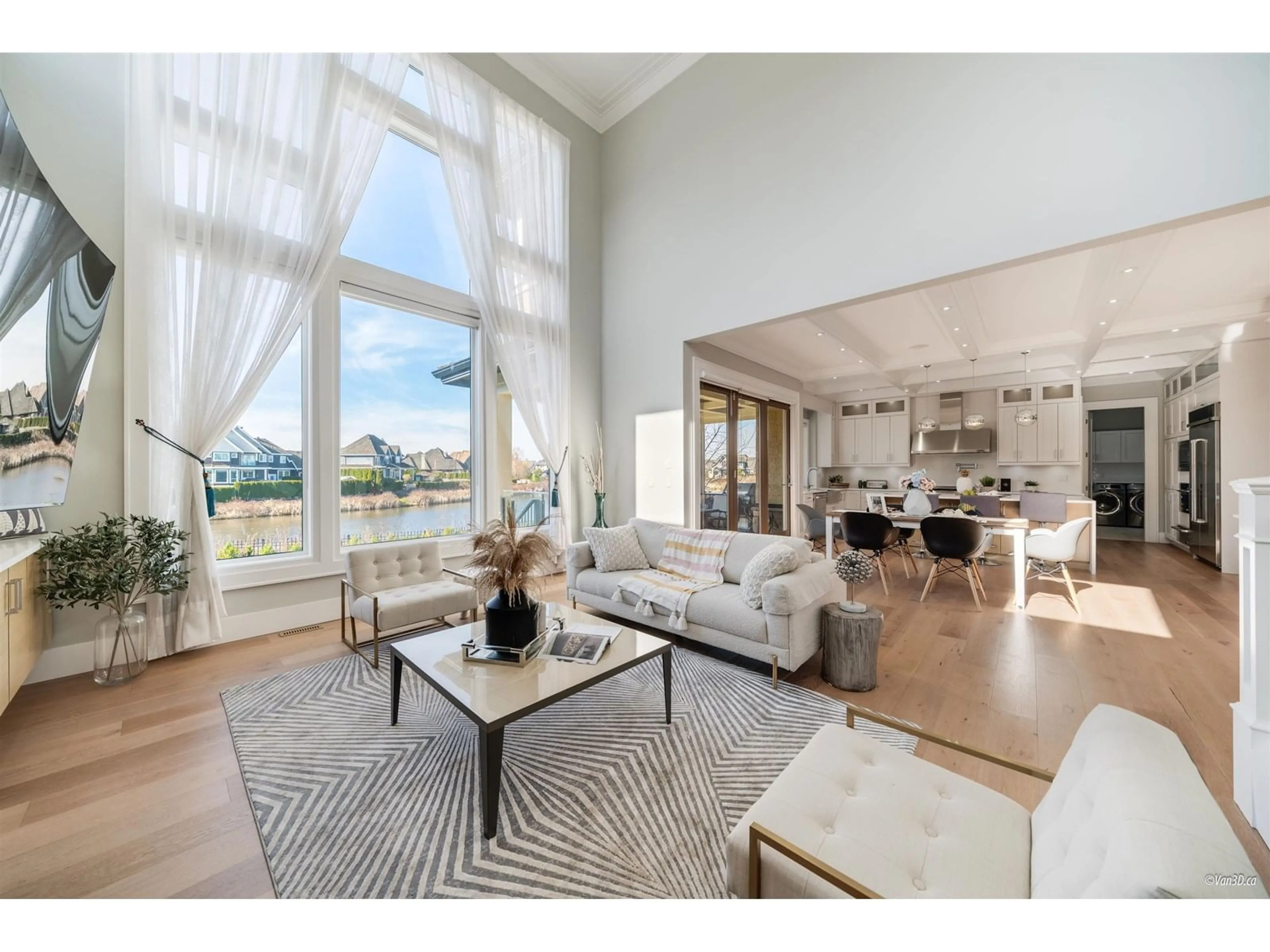 Living room with furniture, unknown for 3863 159A, Surrey British Columbia V3Z0Y3