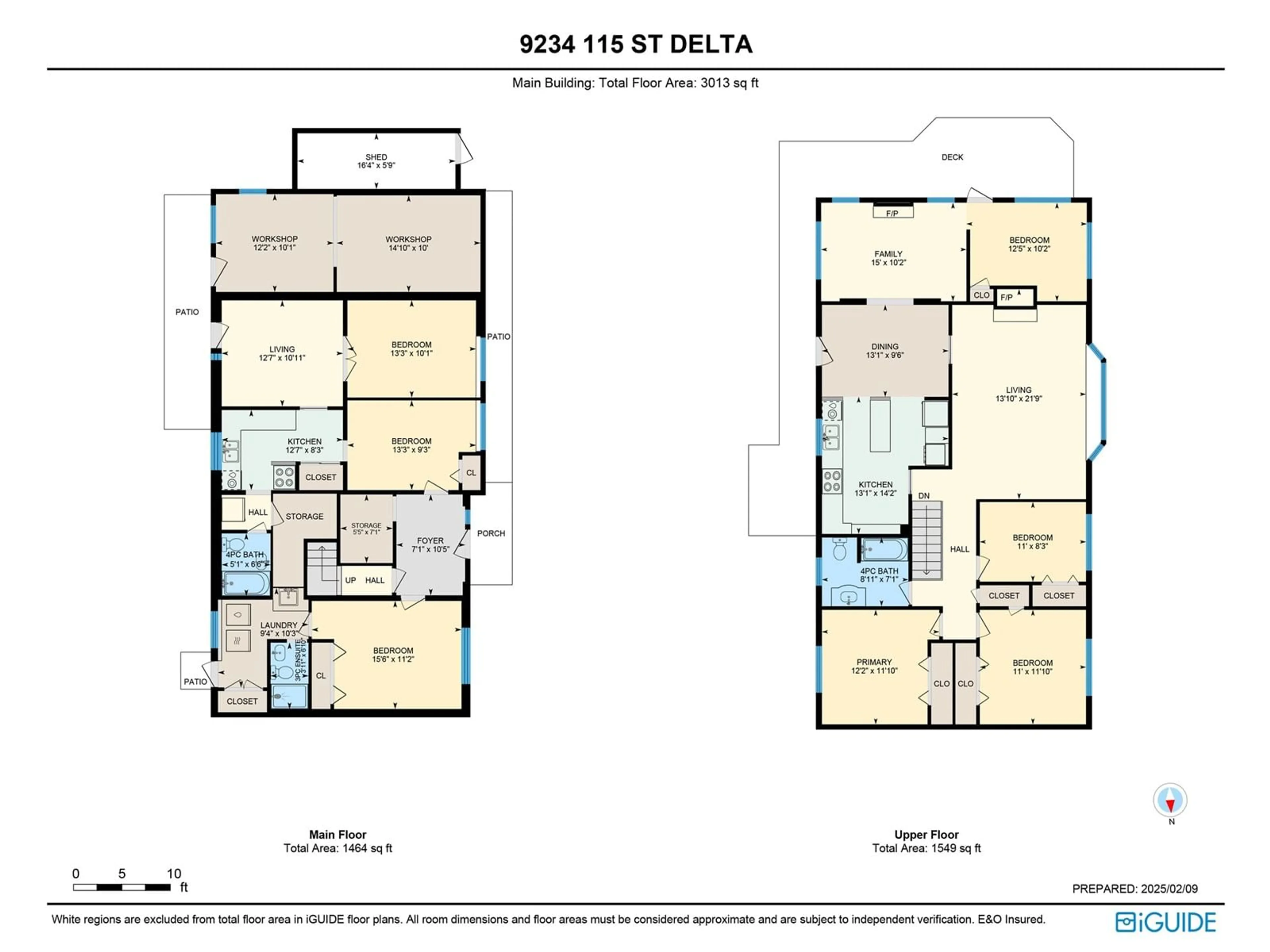 Floor plan for 9234 115 STREET, Delta British Columbia V4C5P3