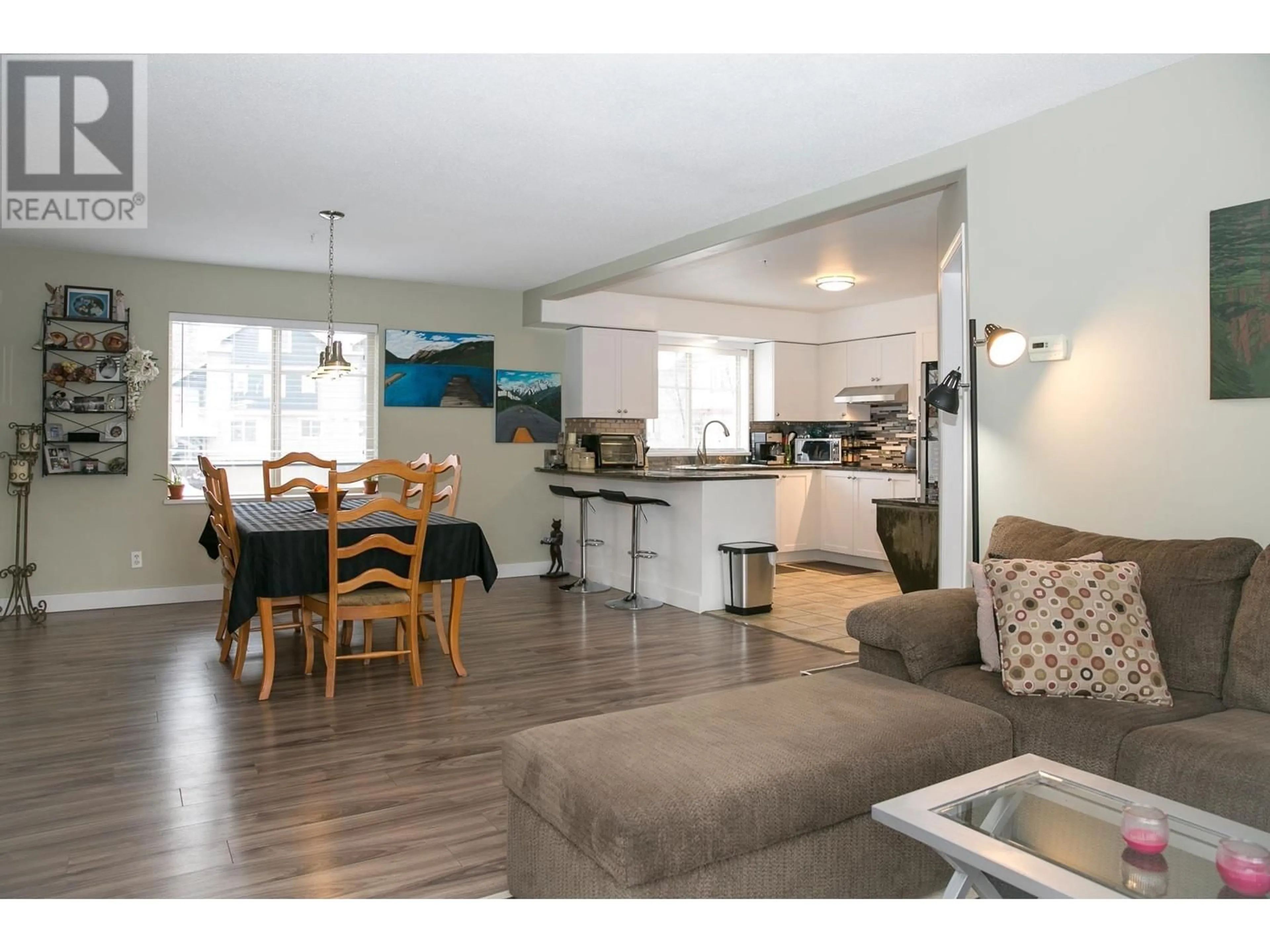 Open concept kitchen, wood/laminate floor for 2 1449 VINE ROAD, Pemberton British Columbia V0N2L1