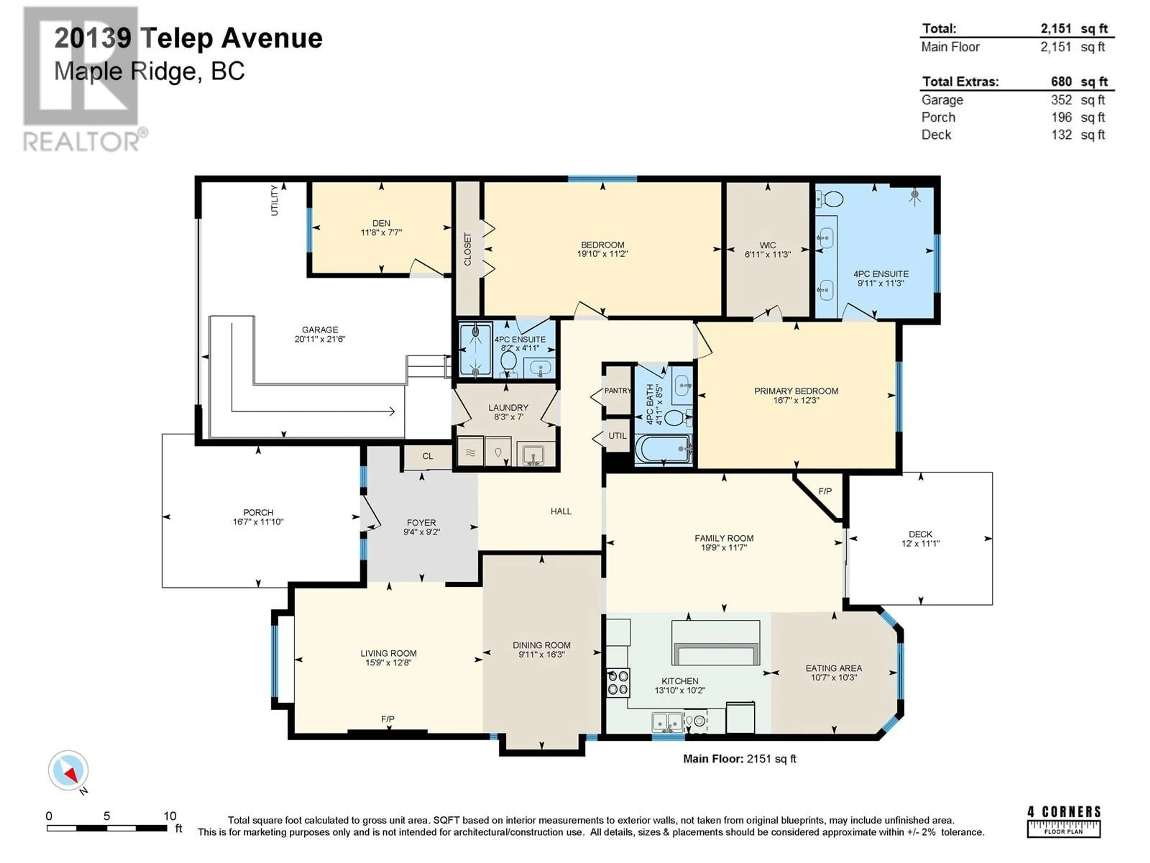 Floor plan for 20139 TELEP AVENUE, Maple Ridge British Columbia V2X3M4