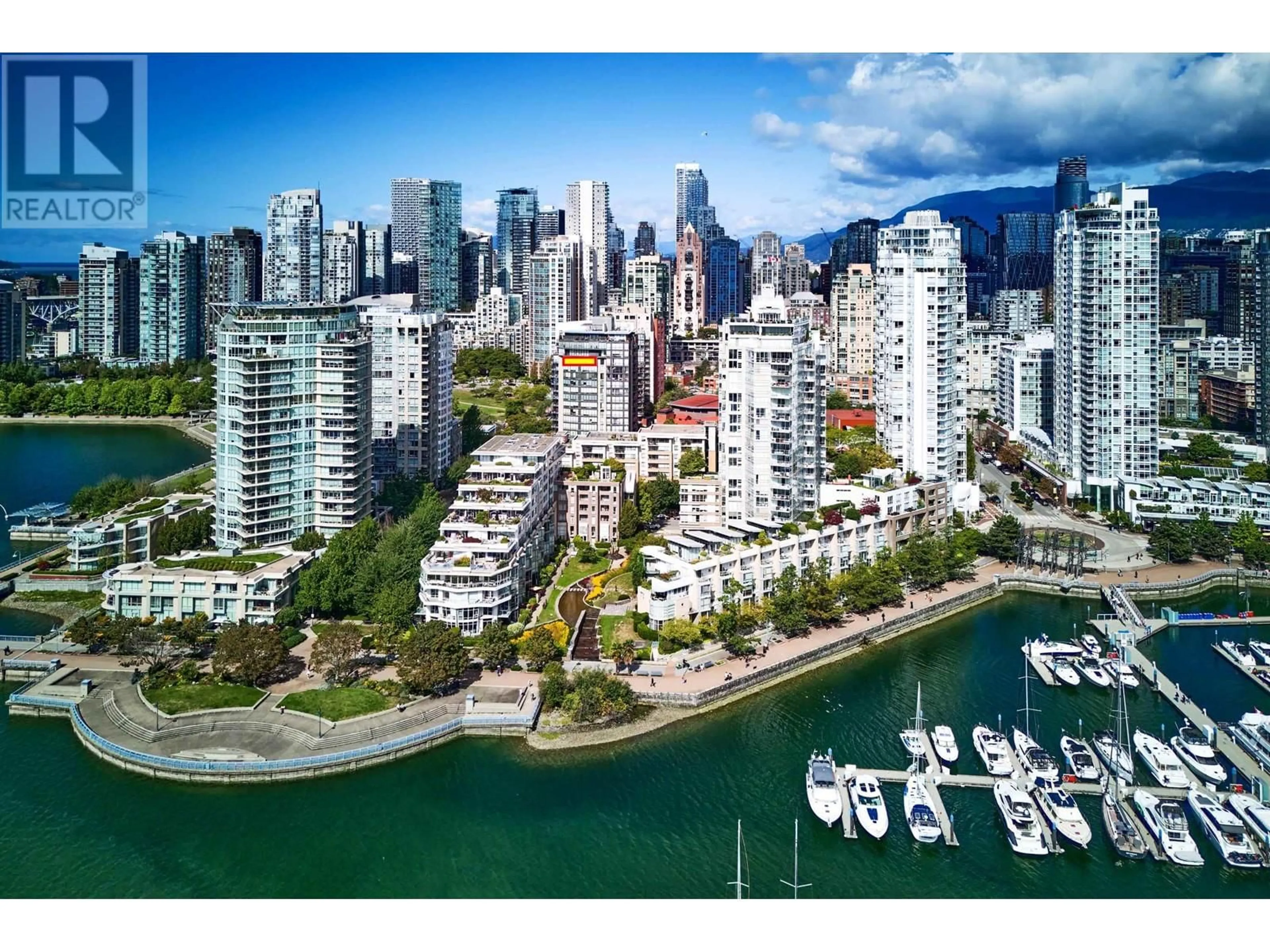 A pic from outside/outdoor area/front of a property/back of a property/a pic from drone, water/lake/river/ocean view for 18A 139 DRAKE STREET, Vancouver British Columbia V6Z2T8